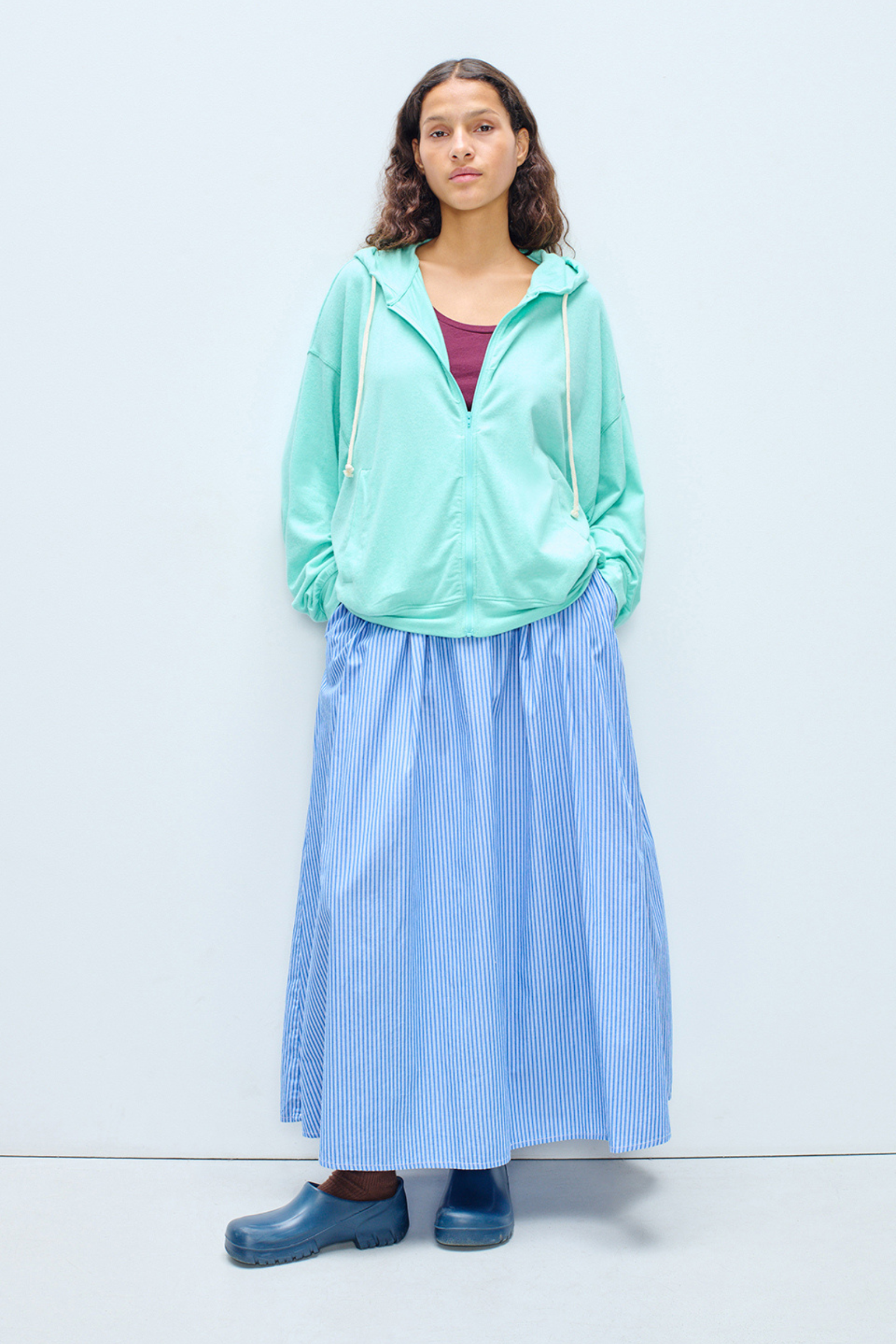 Ypawood L/S Hoodie - Riviera