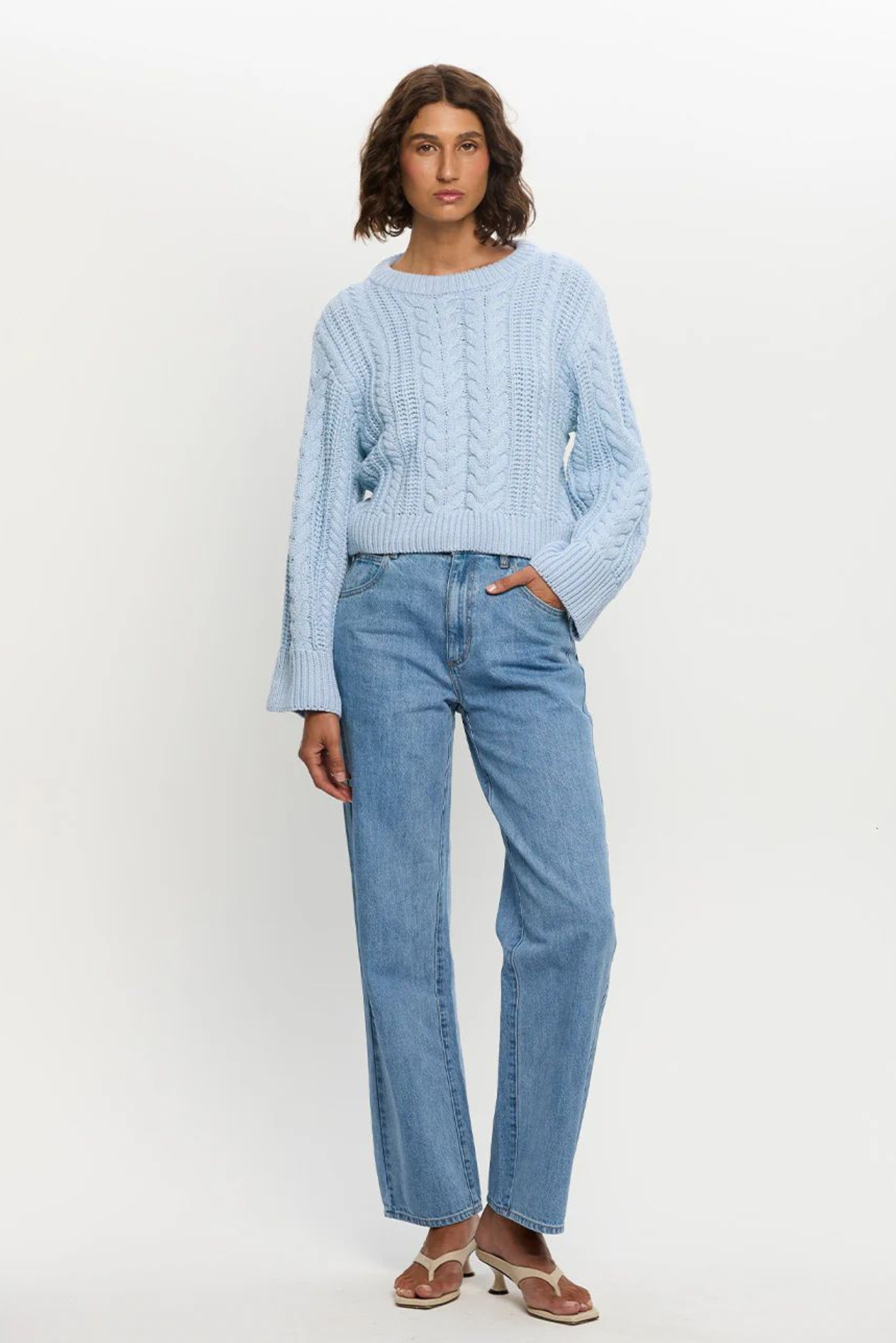 Brielle Knit - Blue