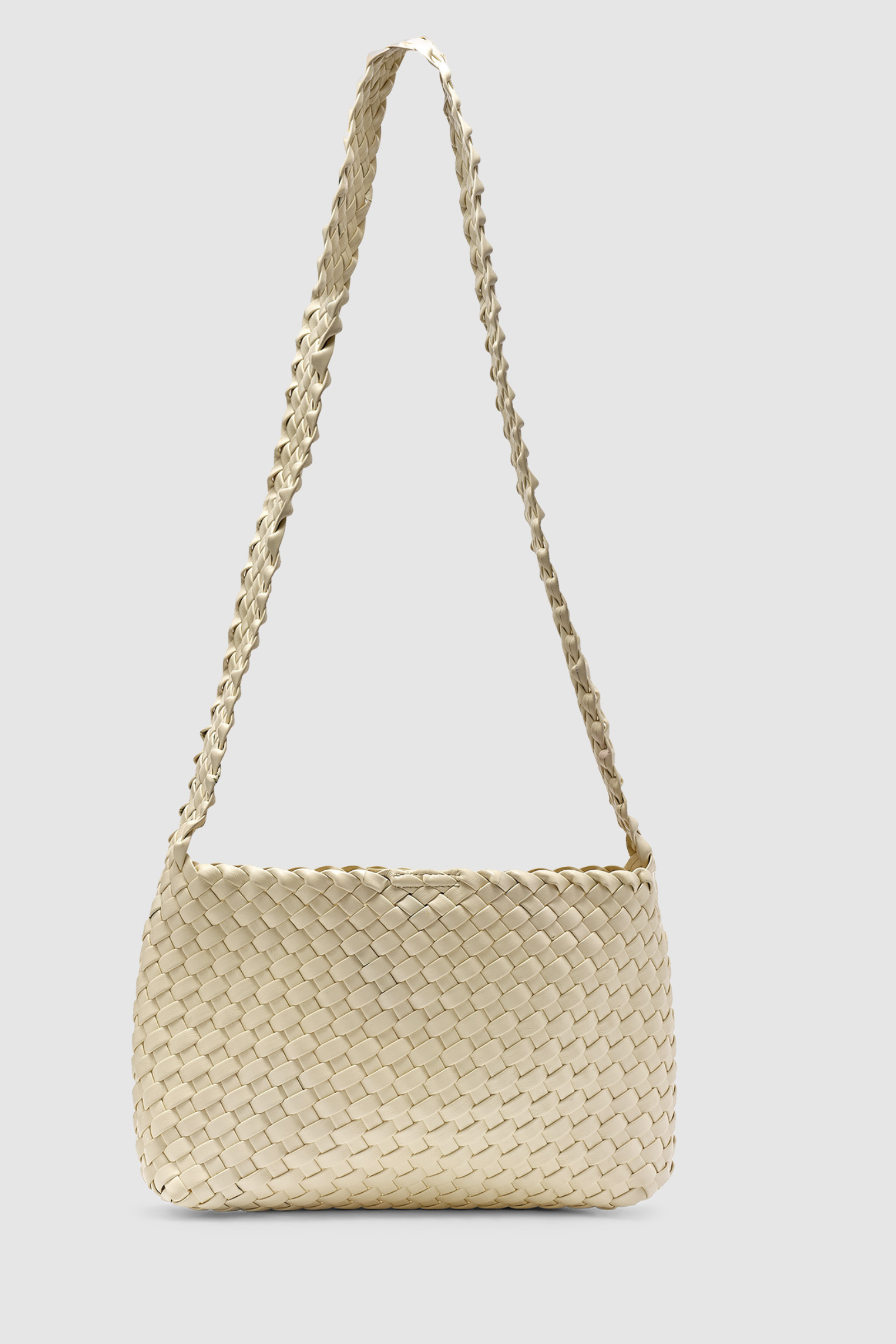 Luca Woven Crossbody - Butter