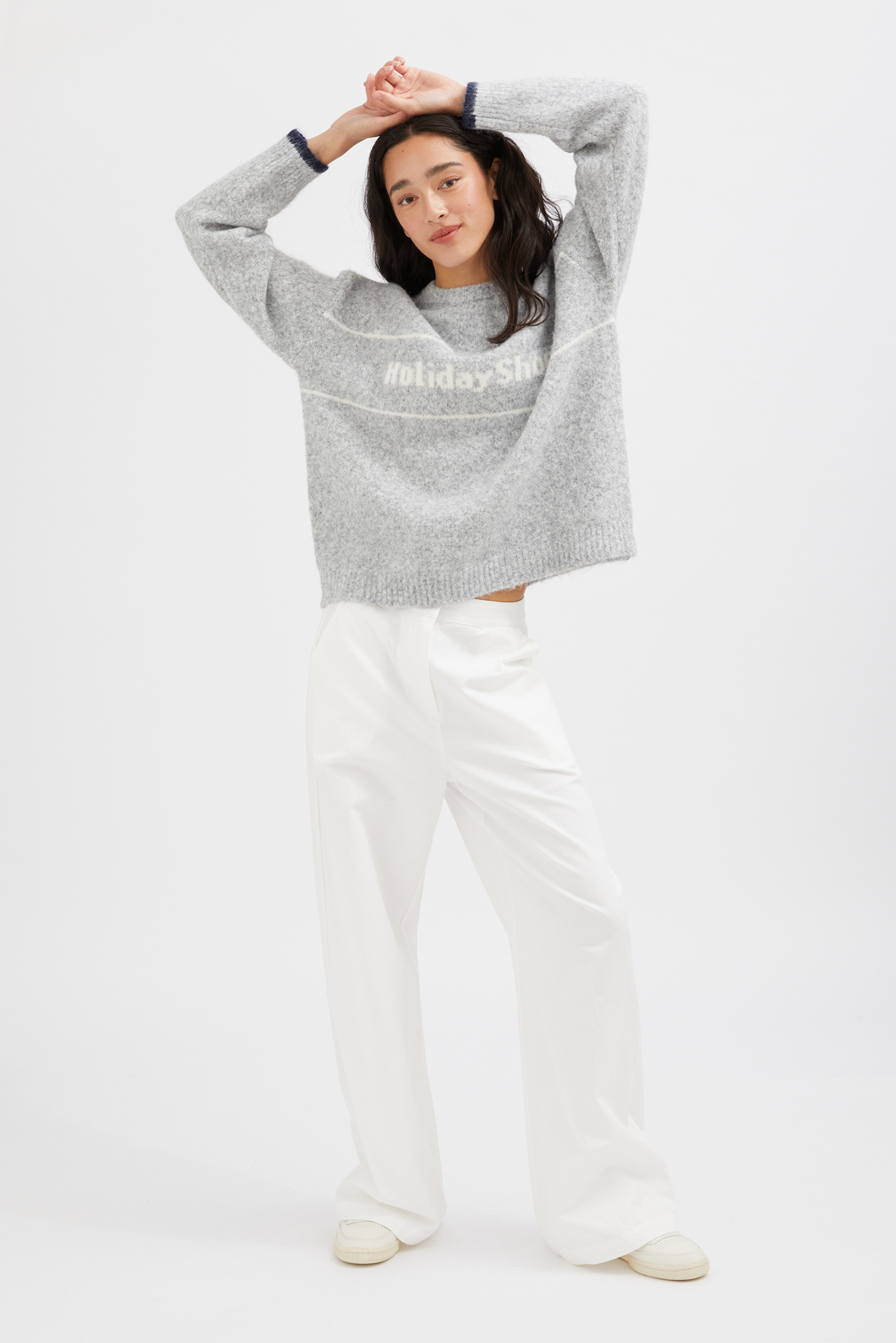 Holiday Shop Knit - Grey