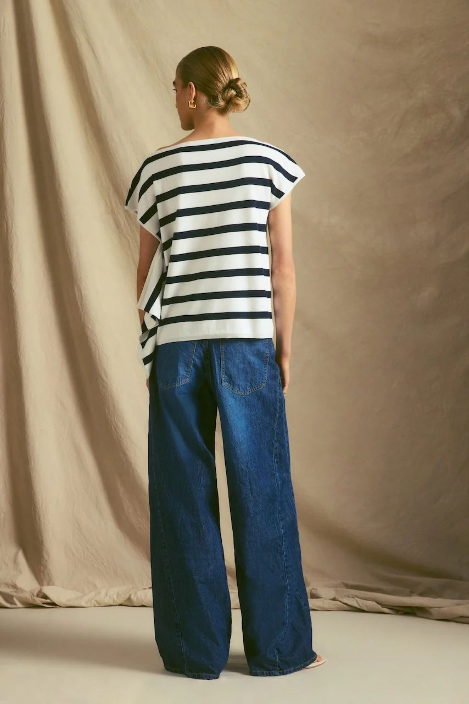 Villain Top - Blue Stripe