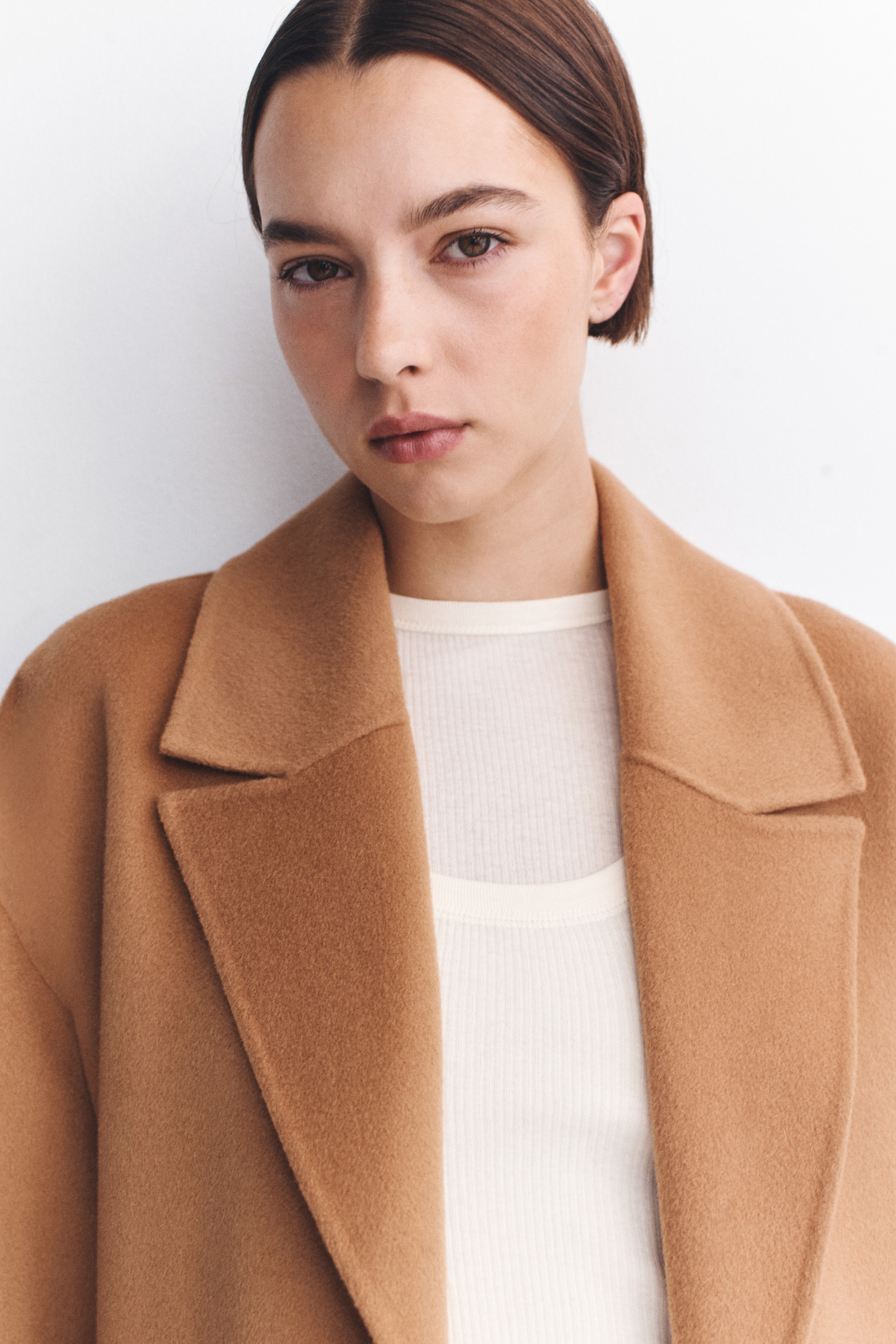 Ivy Wool Coat - Camel
