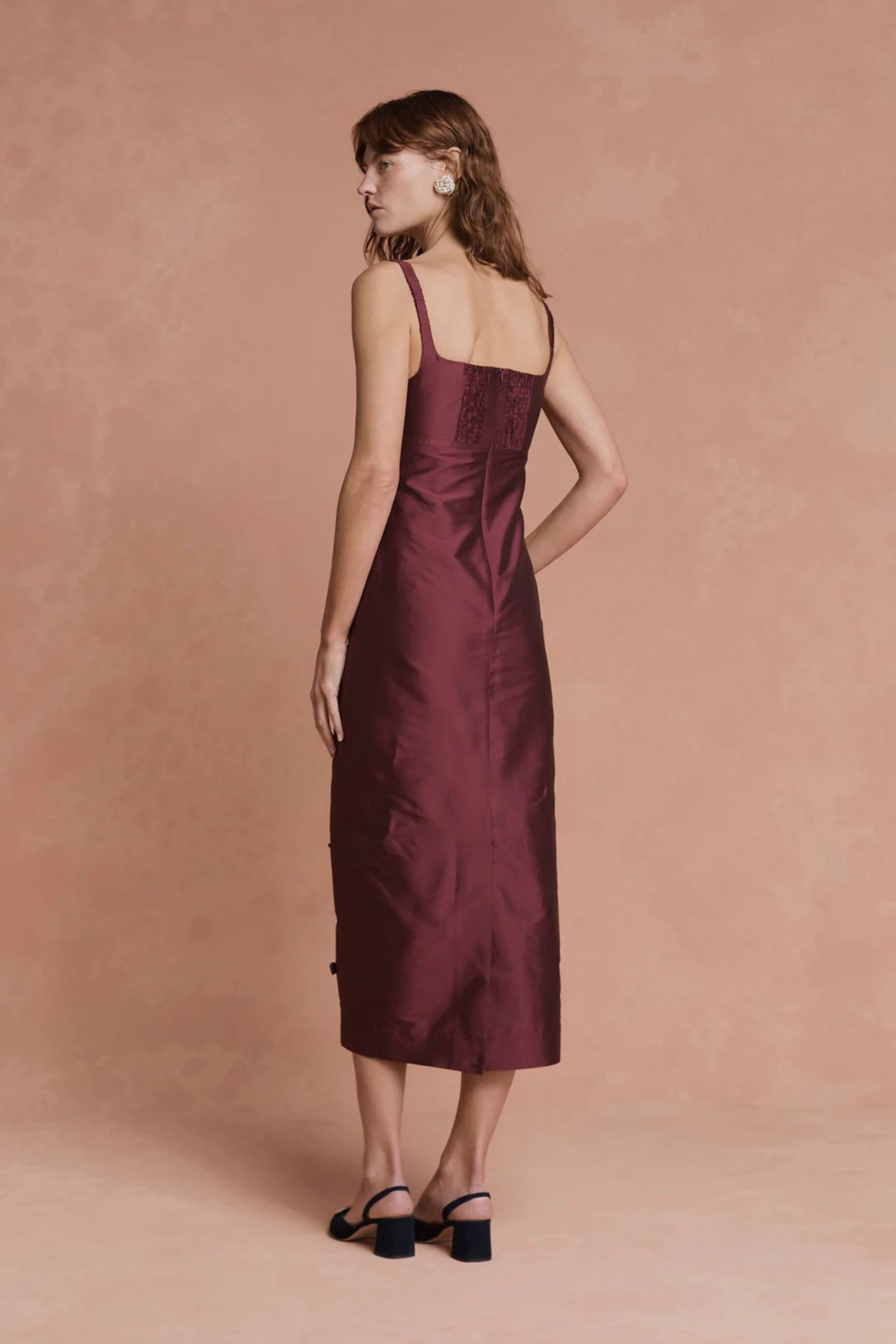 Camilla Dress - Burgundy