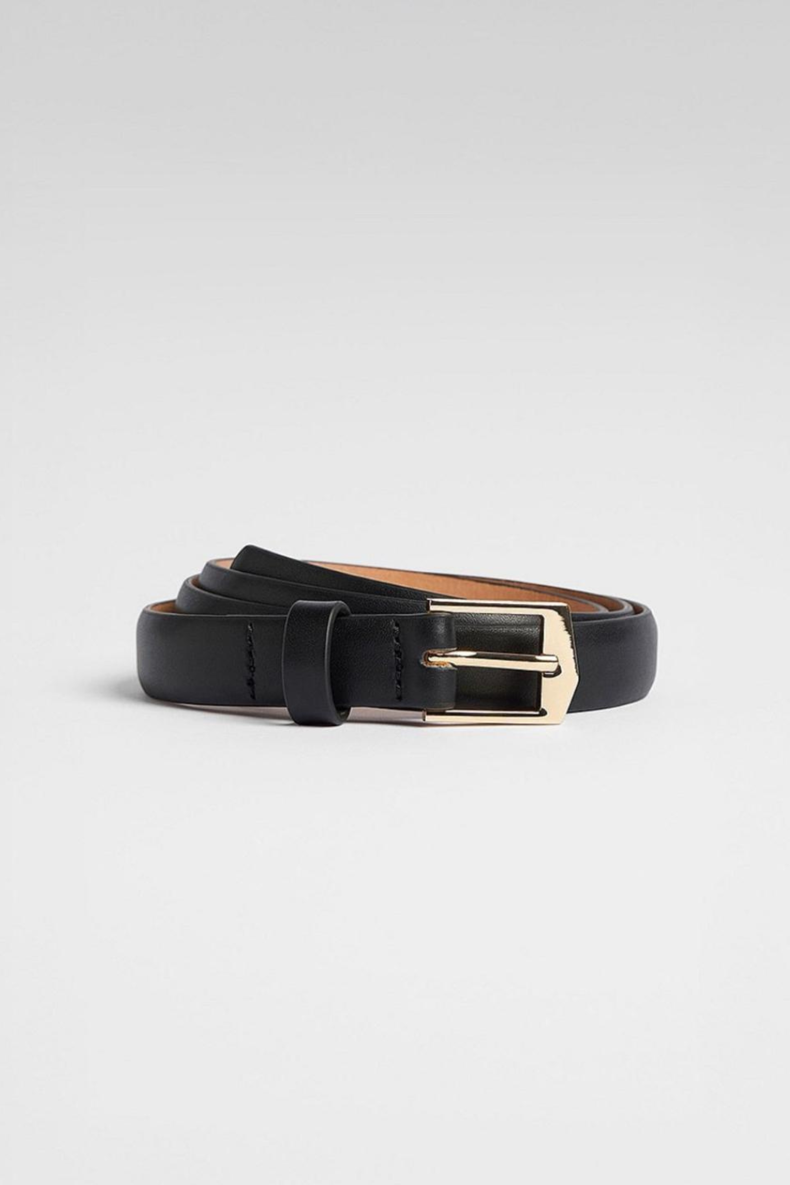 Ida Belt Slim - Black/Gold