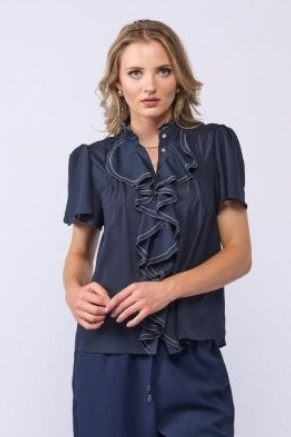 Cassie Blouse - Ink