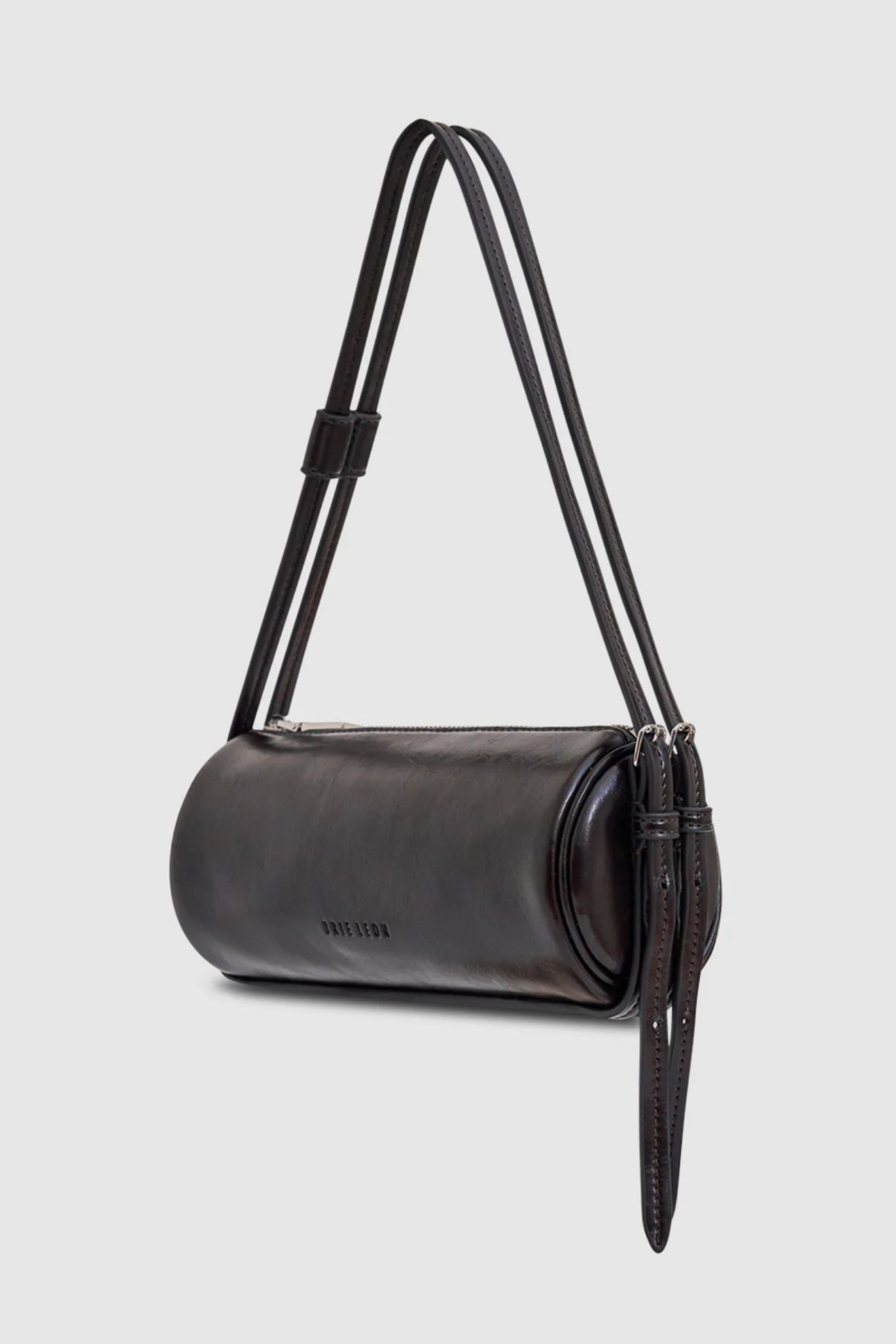 Brooke Mini Barrel Bag - Burnt Coffee
