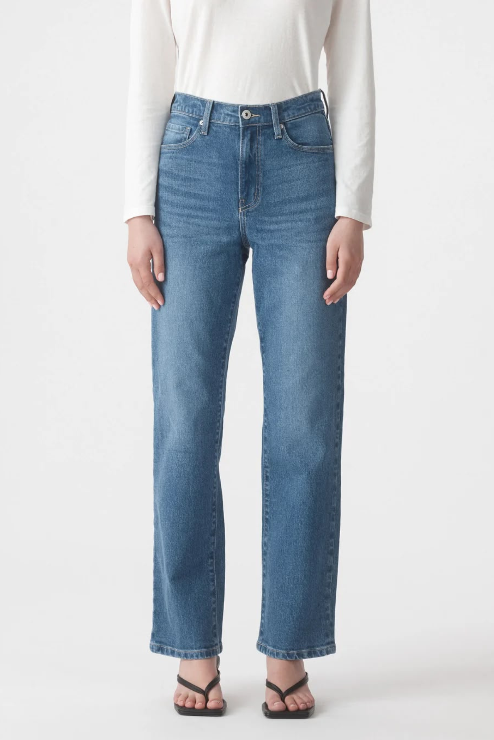 Zoe Straight Leg Jeans  - Liberty