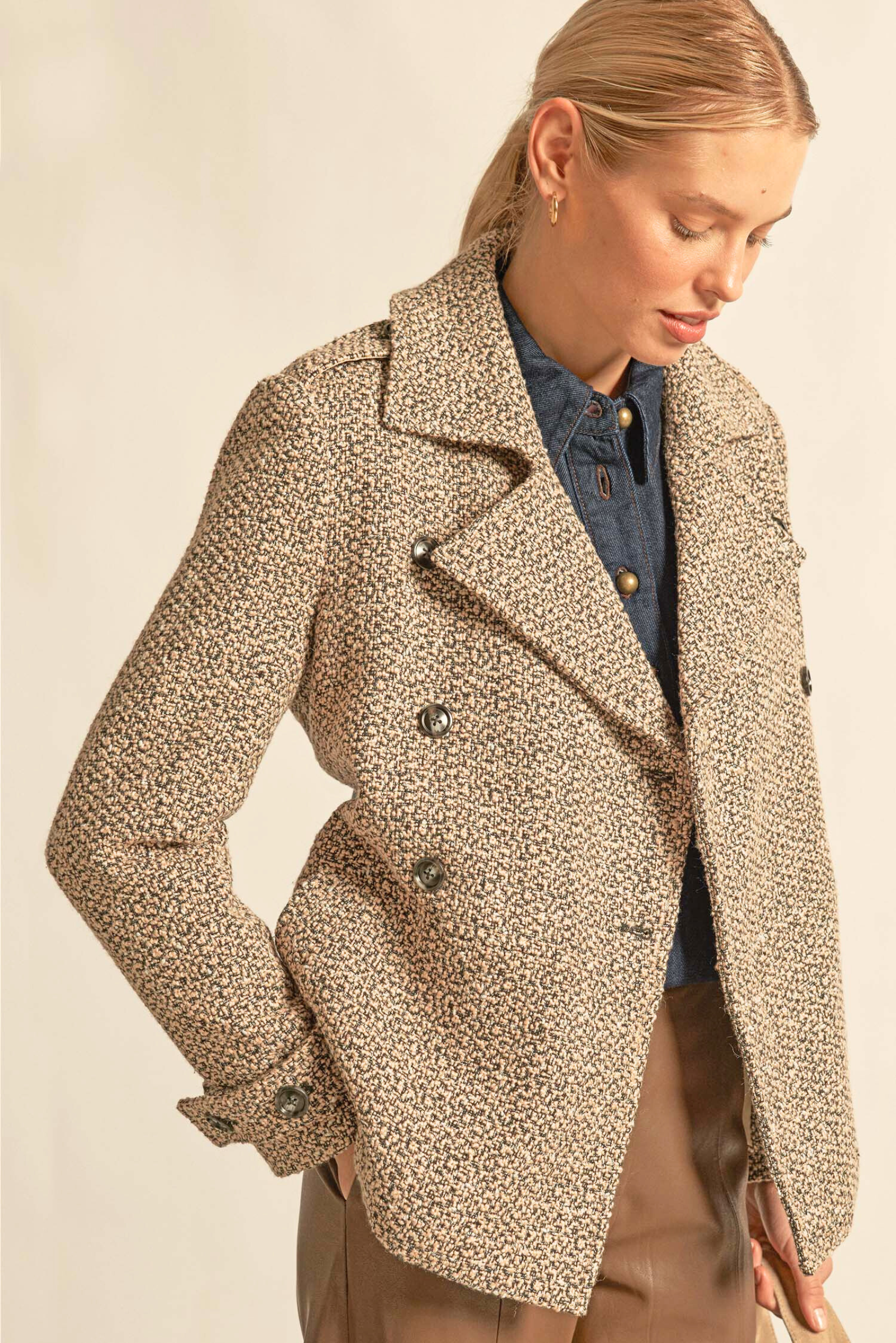Revel Jacket - Shell Boucle