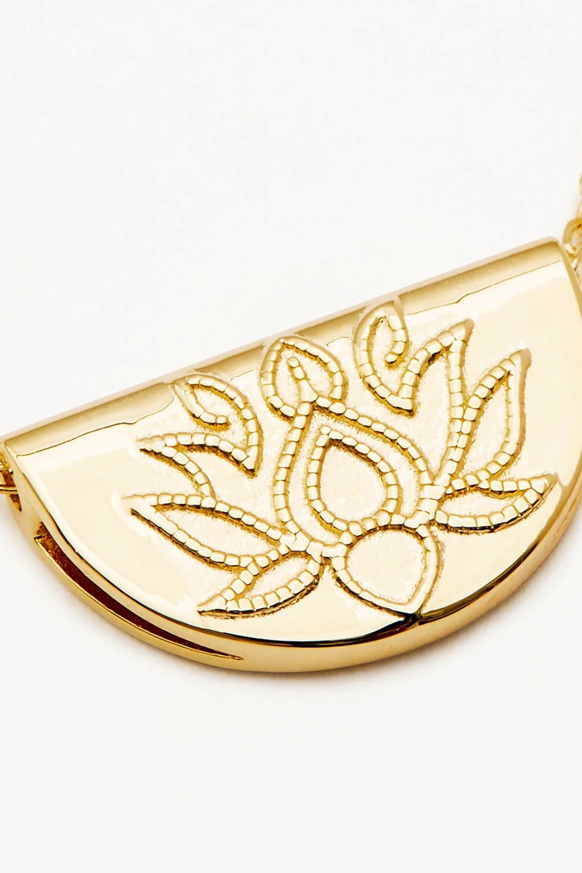 Lotus Necklace - Gold