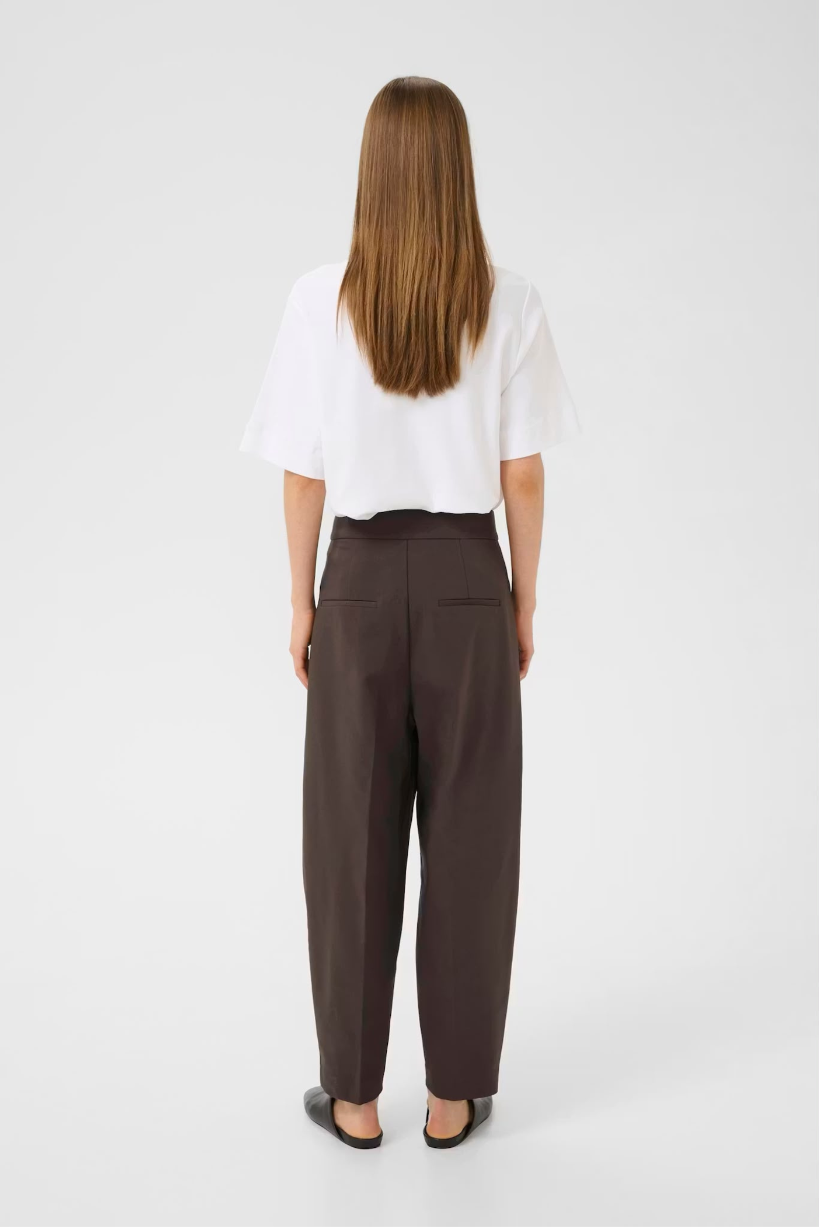 Zella Barrel Pants - Coffee