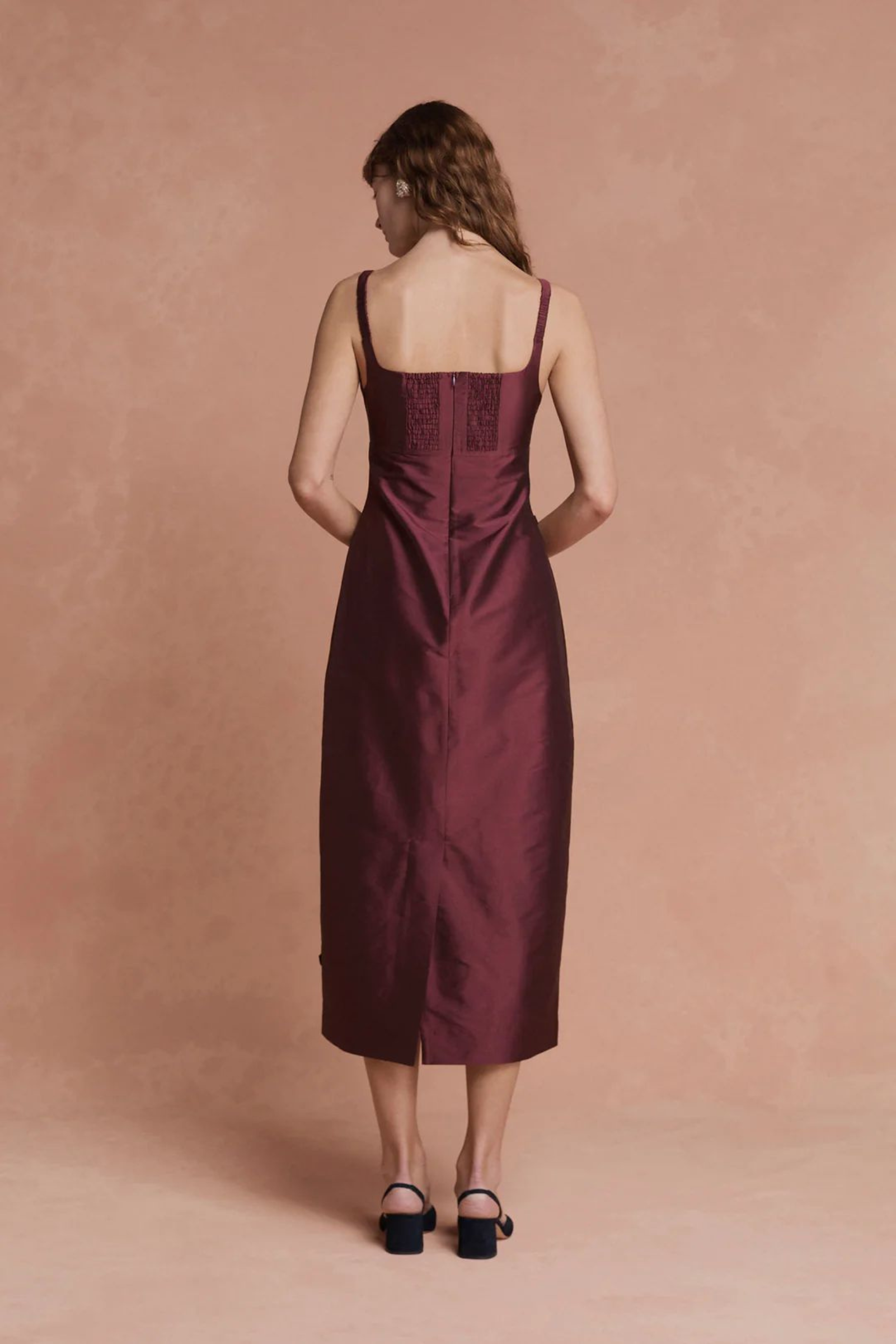 Camilla Dress - Burgundy