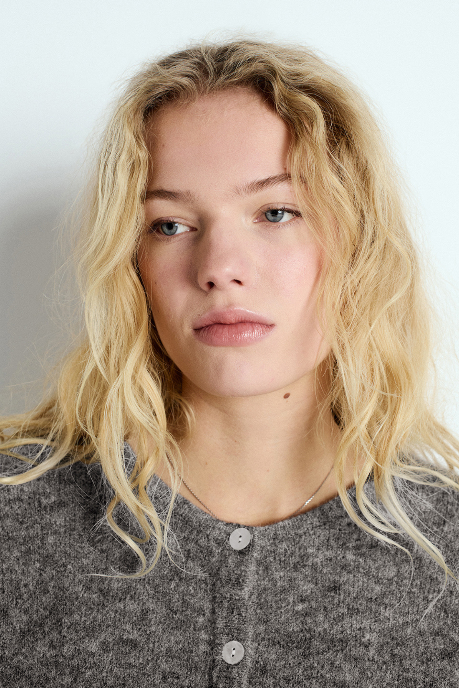 Vitow Cardigan - Steel Melange