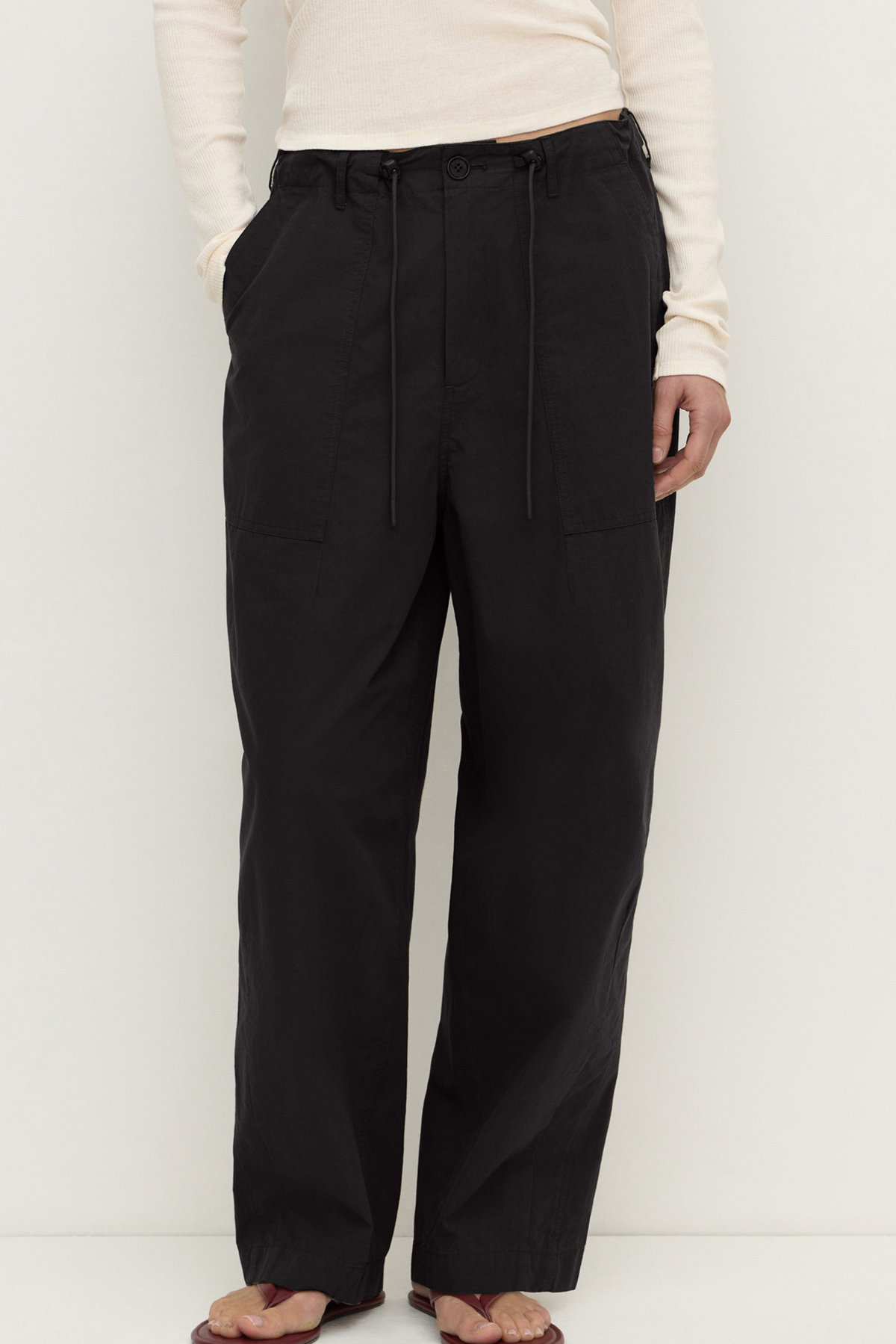 Gigi Utility Pants - Black