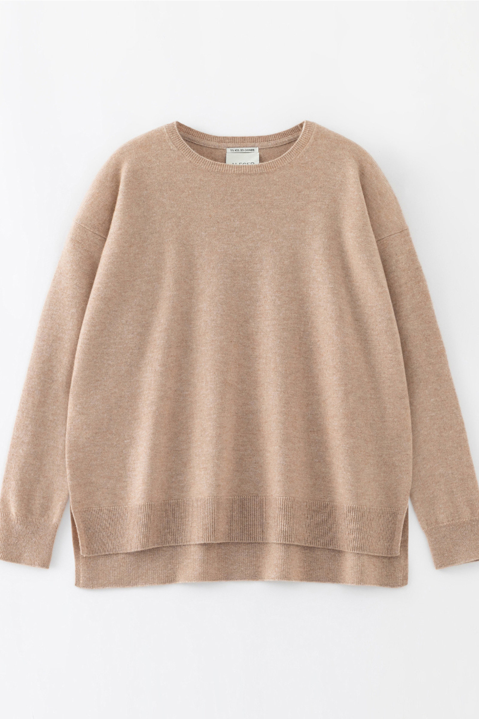 Cashmere Blend Pullover N.184W - Toffee