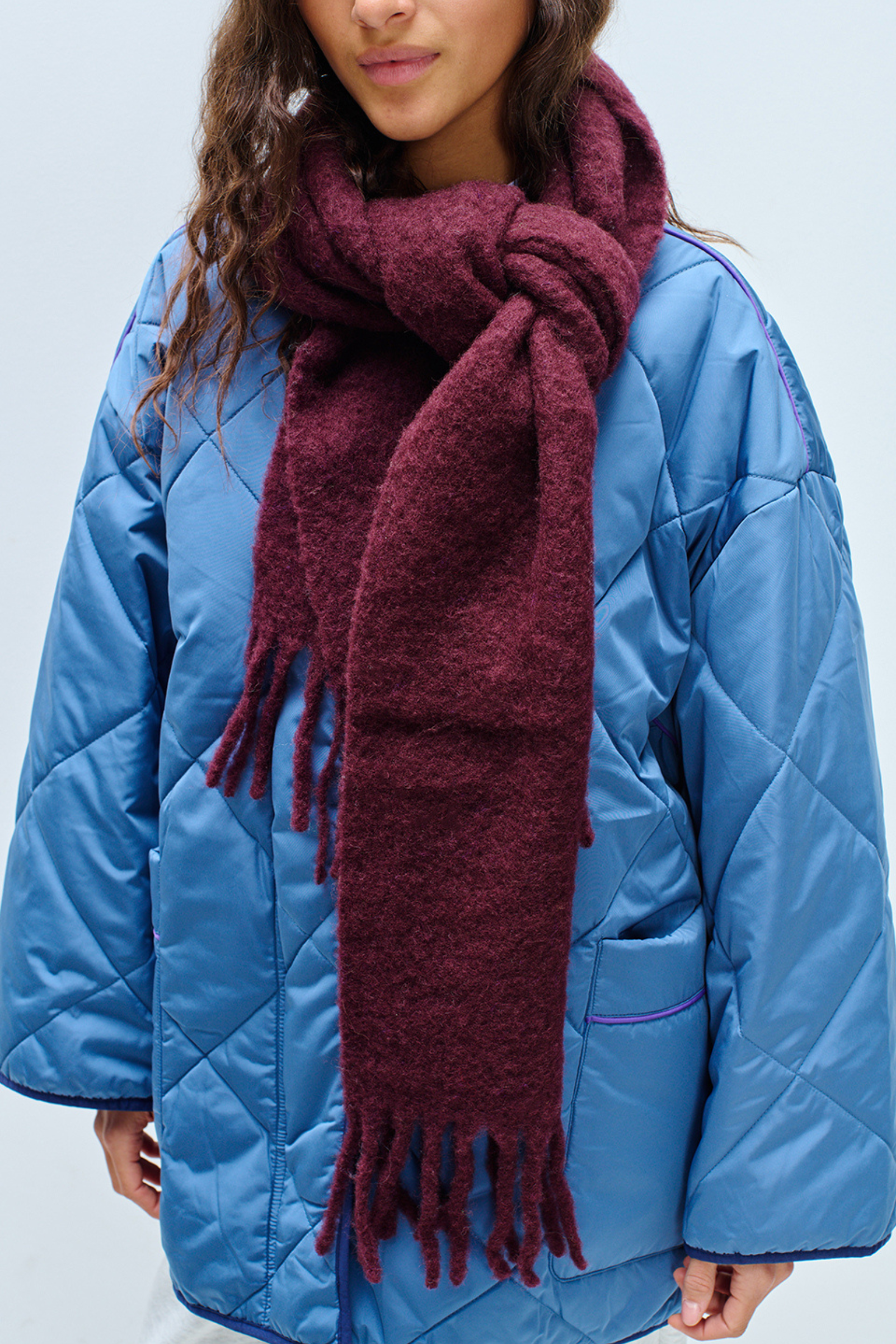 Hizlaw Scarf - Raisin