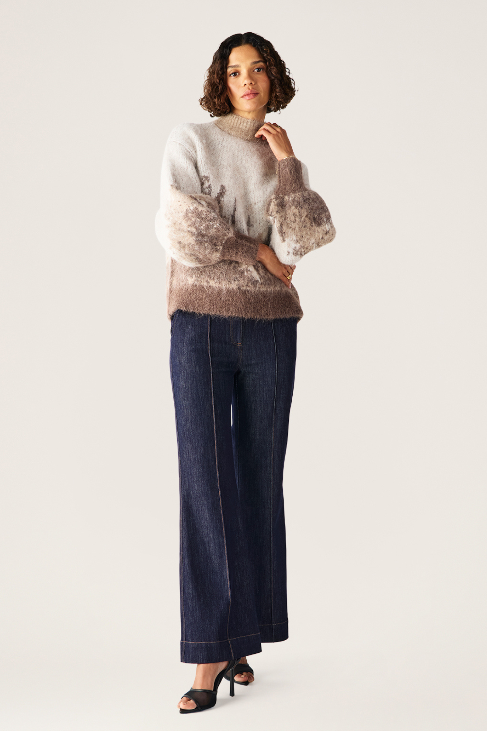 Colette Knit Jumper - Mocha