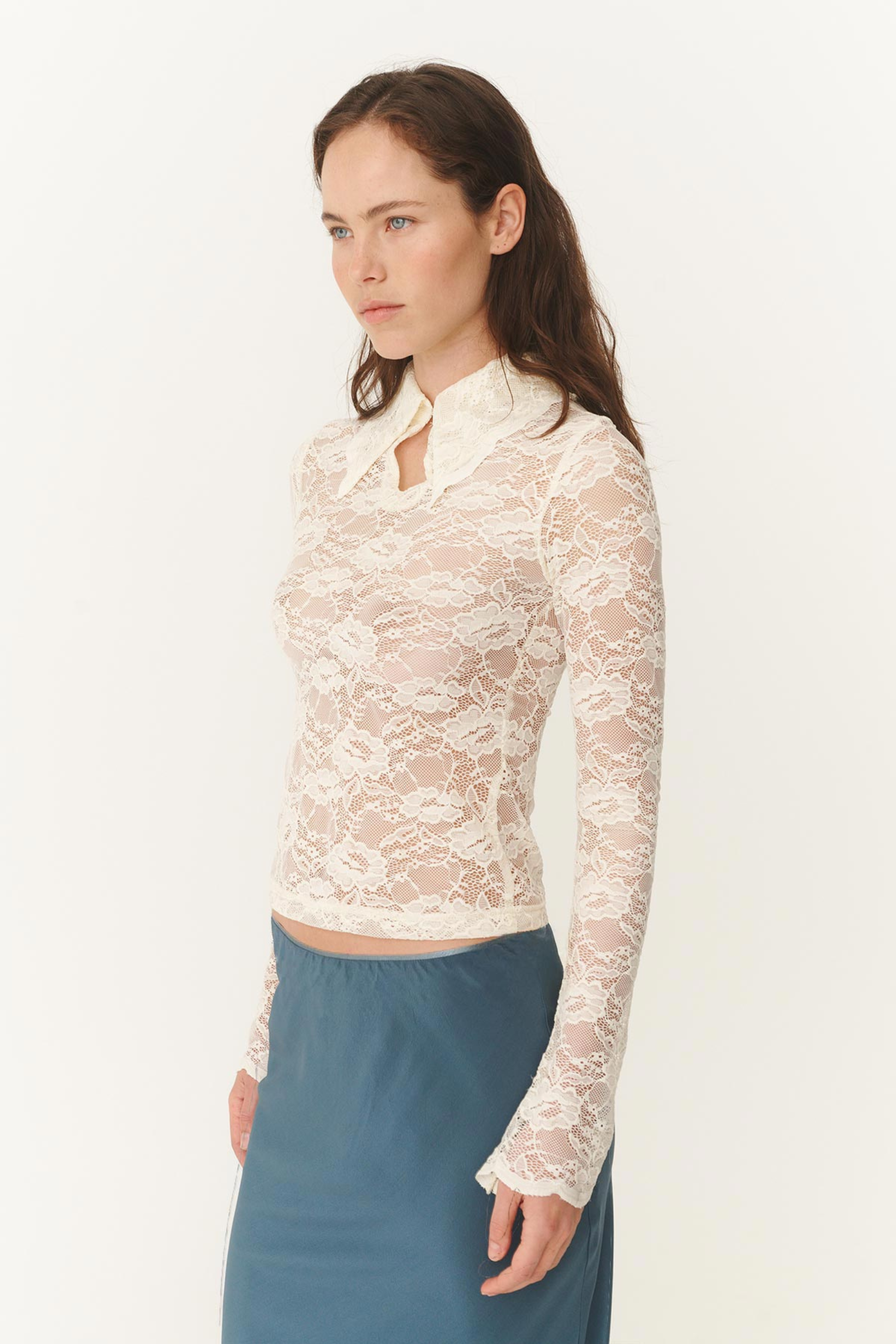 Charlotte Rose Lace Top - Butter