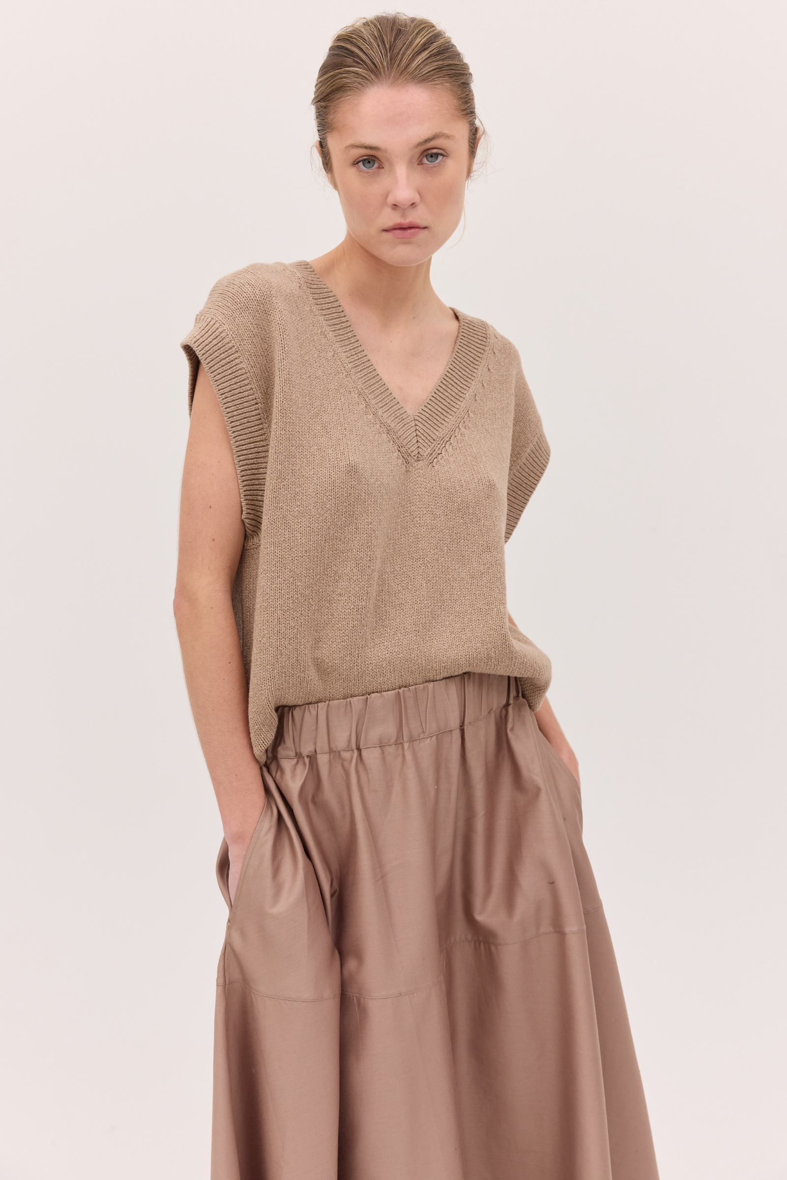 The Maxi Skirt - Mocha