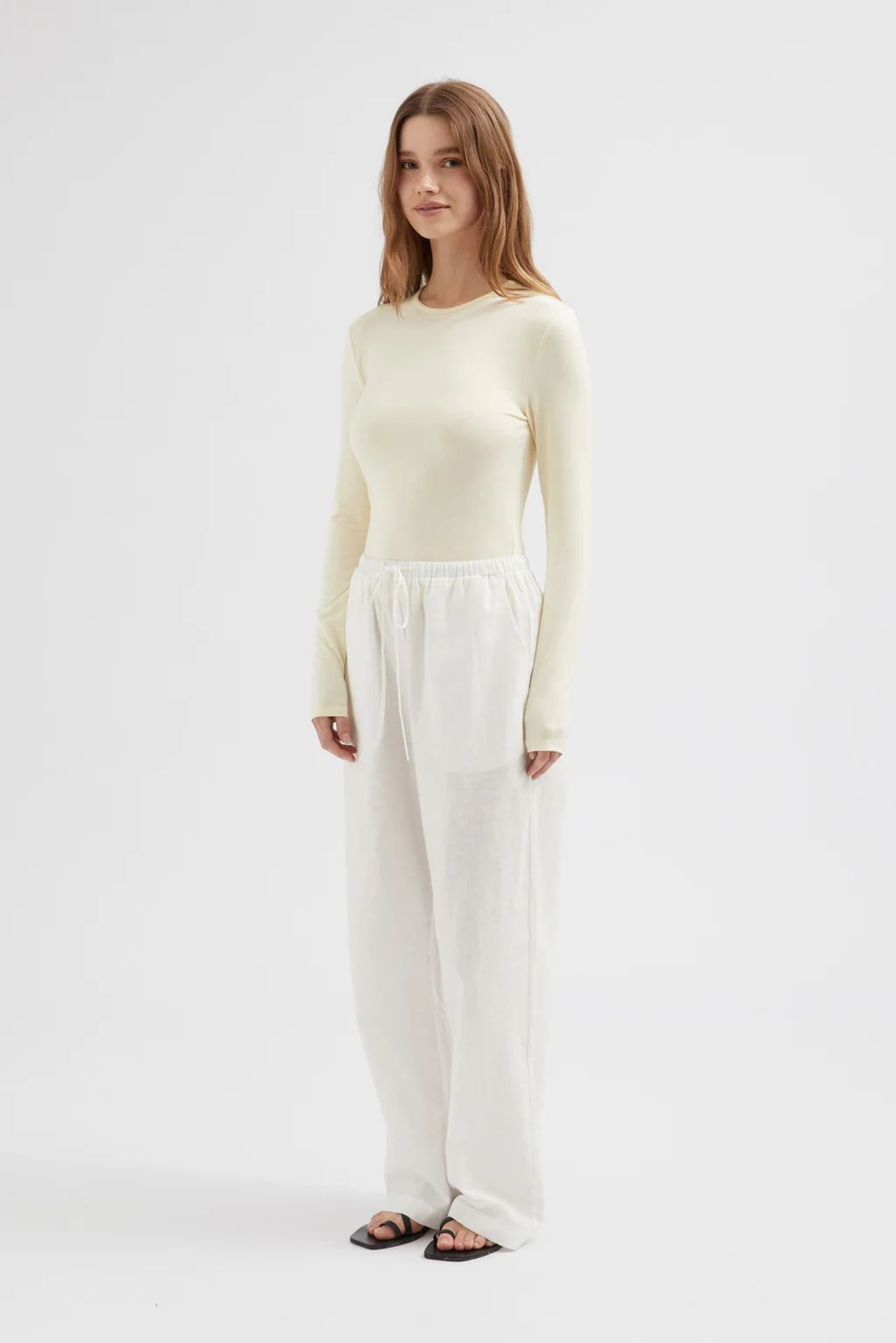 Long Sleeve Top - Butter