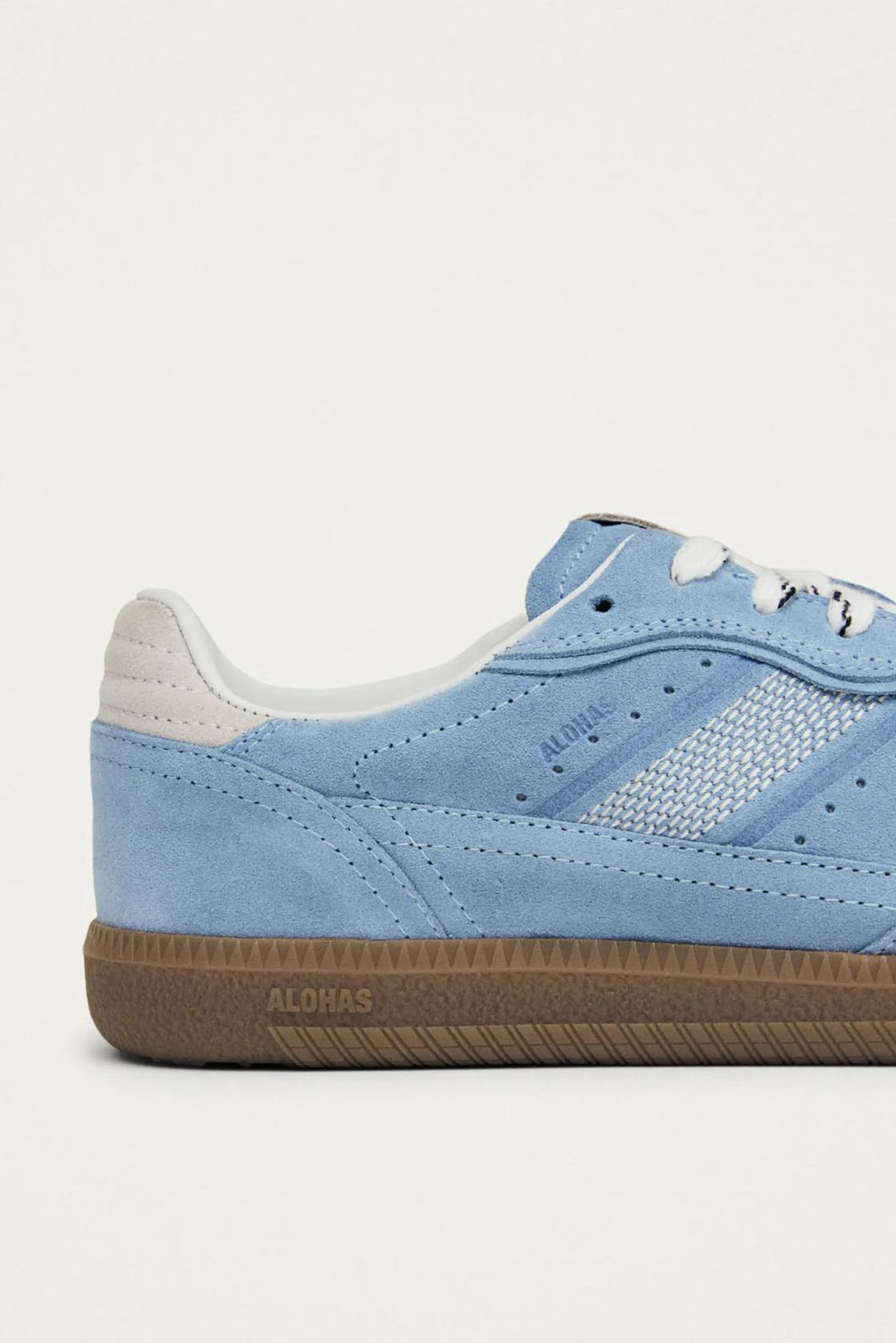 Tb.490 Rife Leather Sneakers - Cornflower Blue