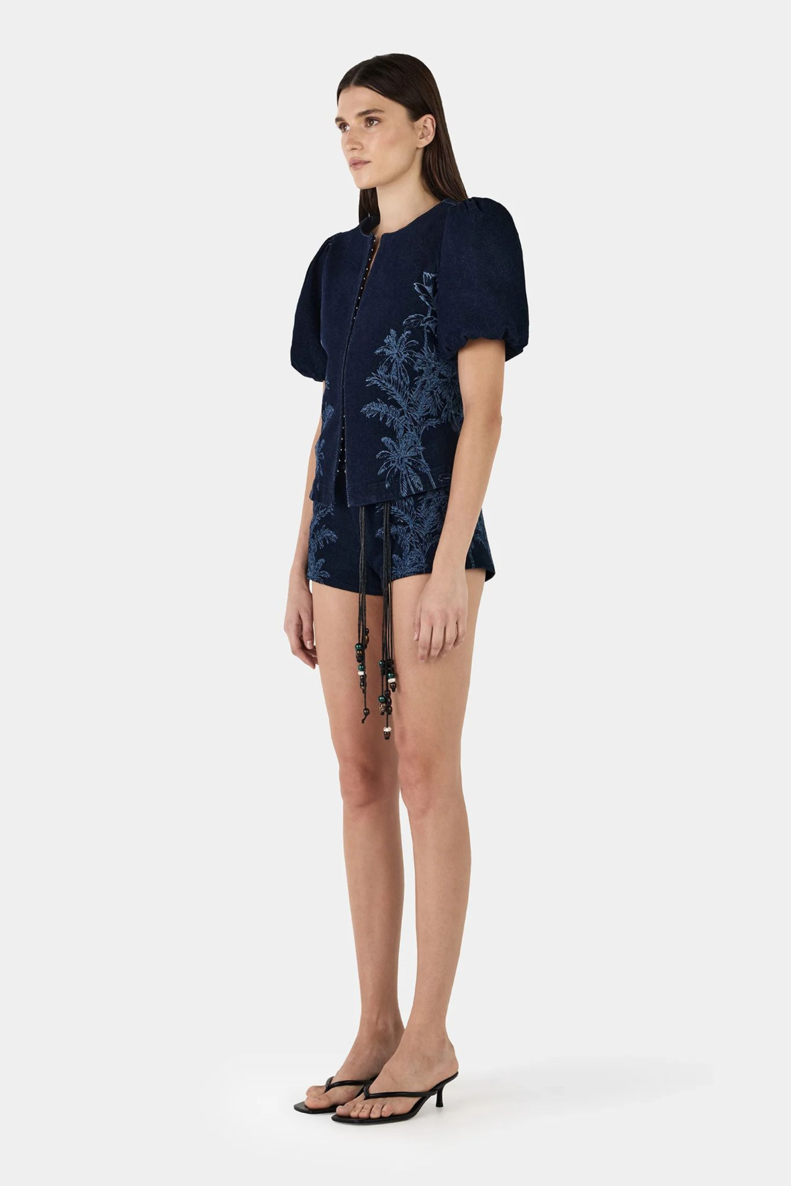 Gia Top - Tropicana Denim