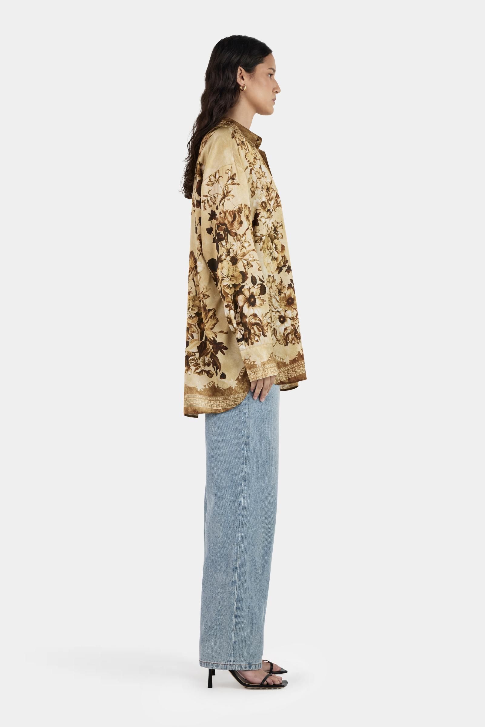 Lorenzo Shirt - Sepia Floral