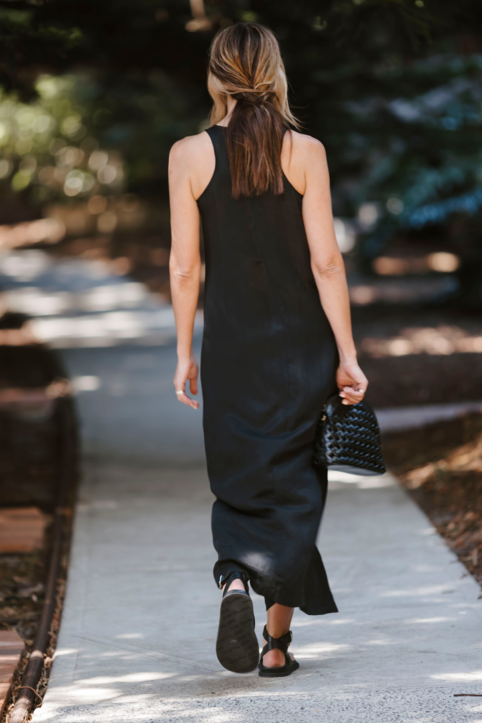 Aria Maxi Dress - Black