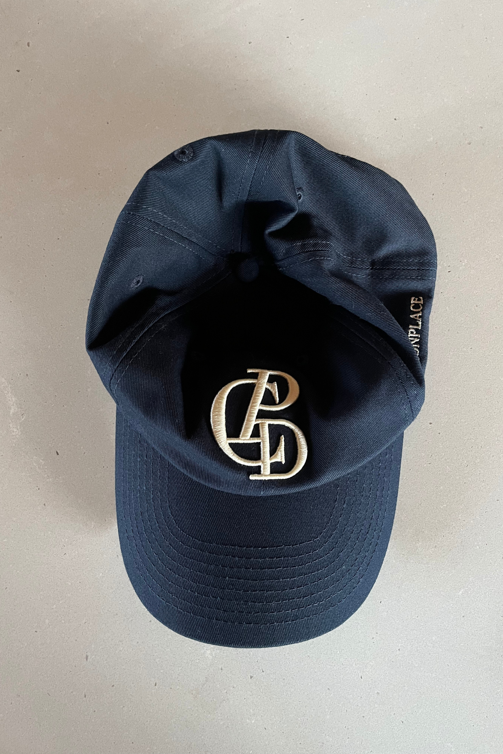 Classic Cap  - Navy & Cream