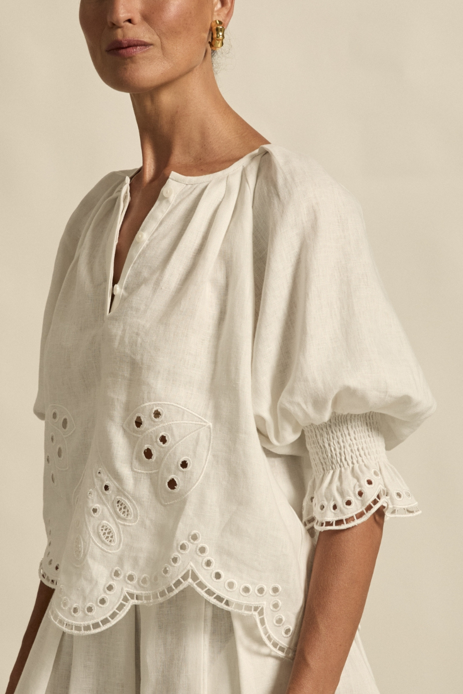 Dawn Top - Porcelain