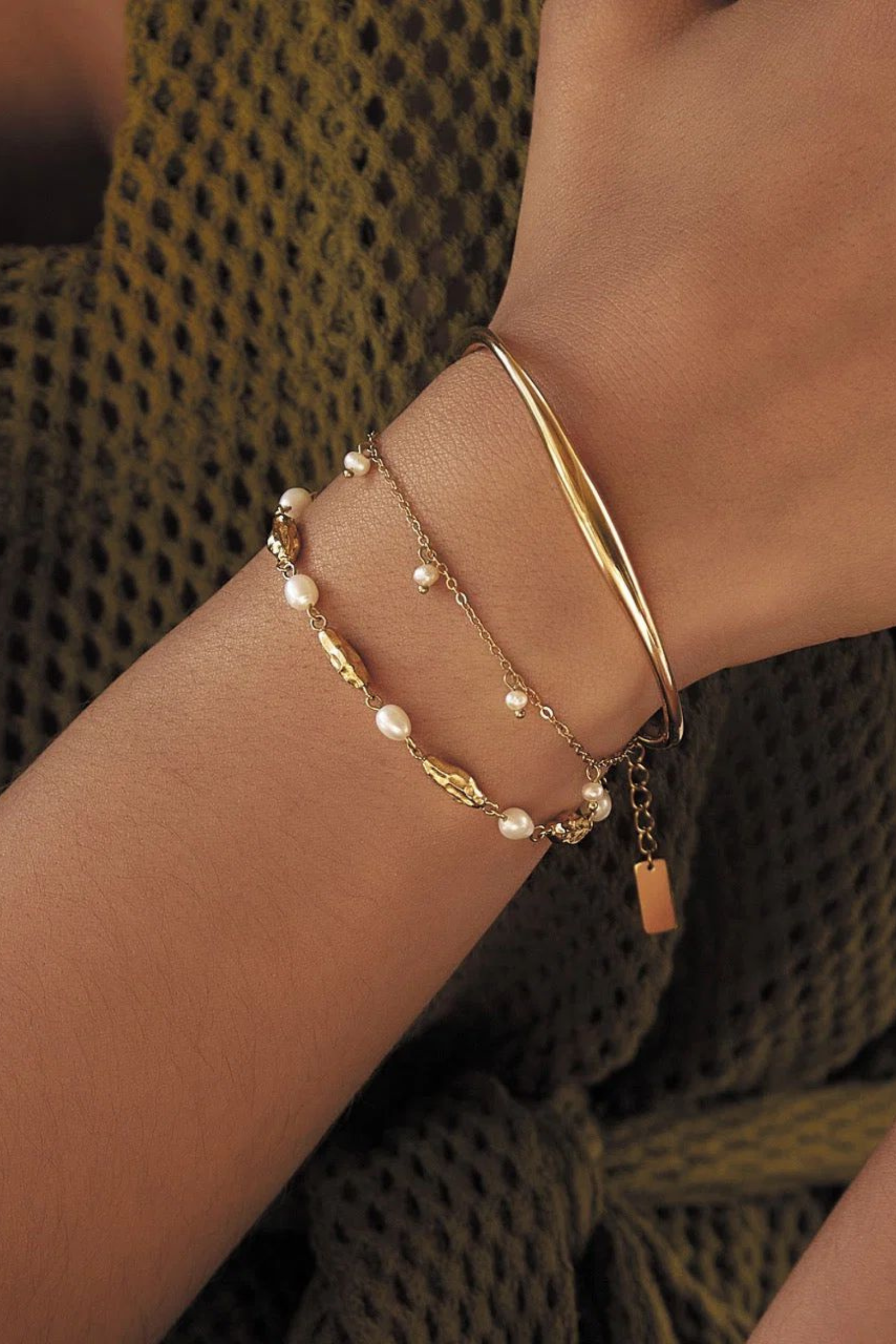 Madison Cuff Bracelet - Gold