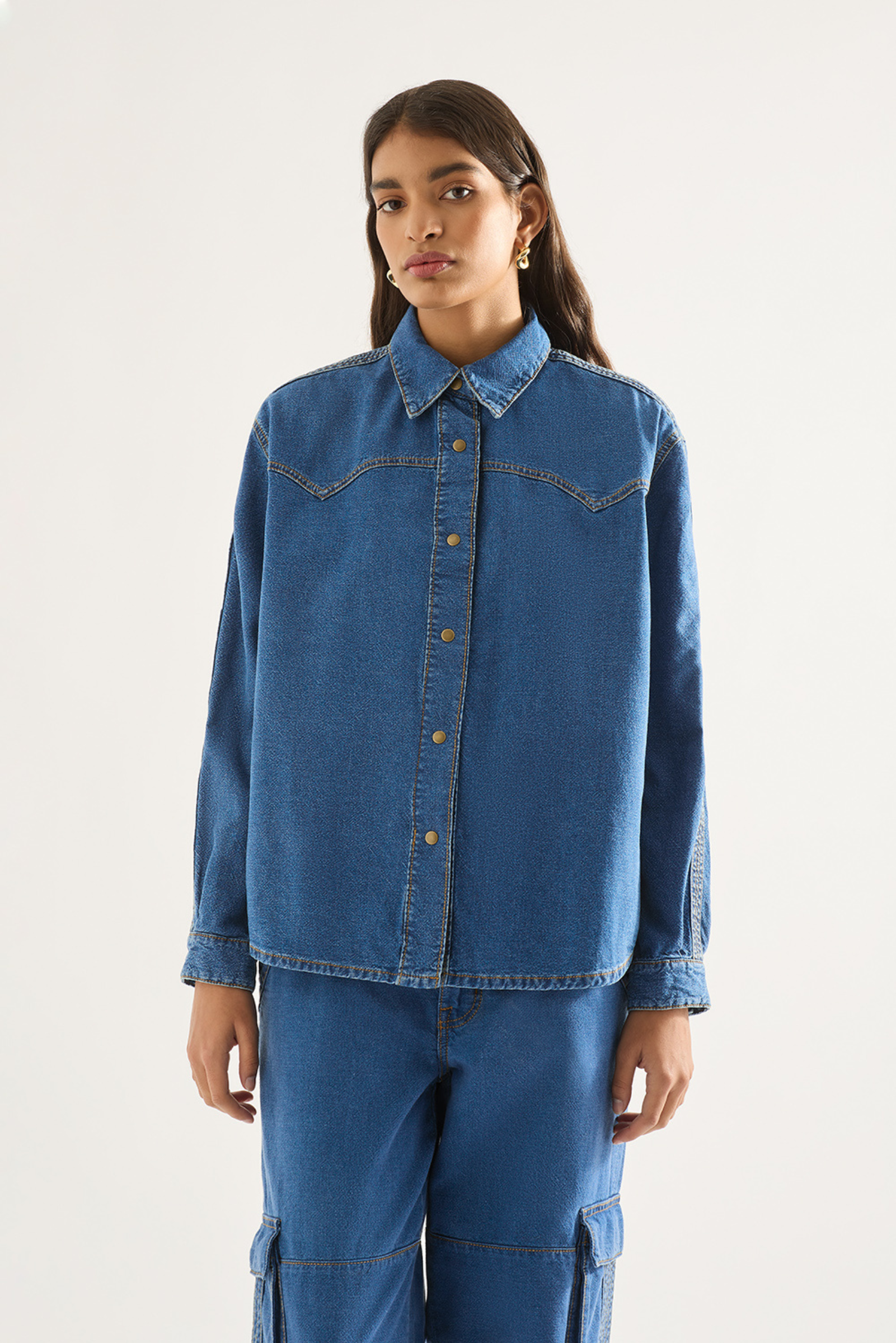 Outland Delilah Shirt - Moderna Blue