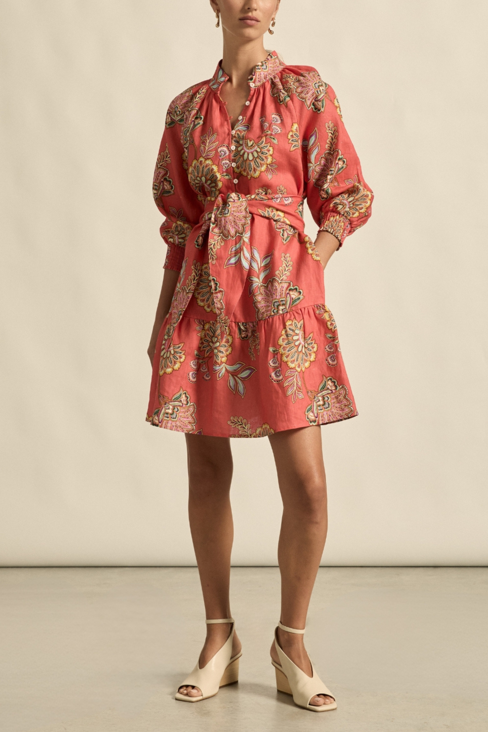 Elated Dress - K'gari Melon