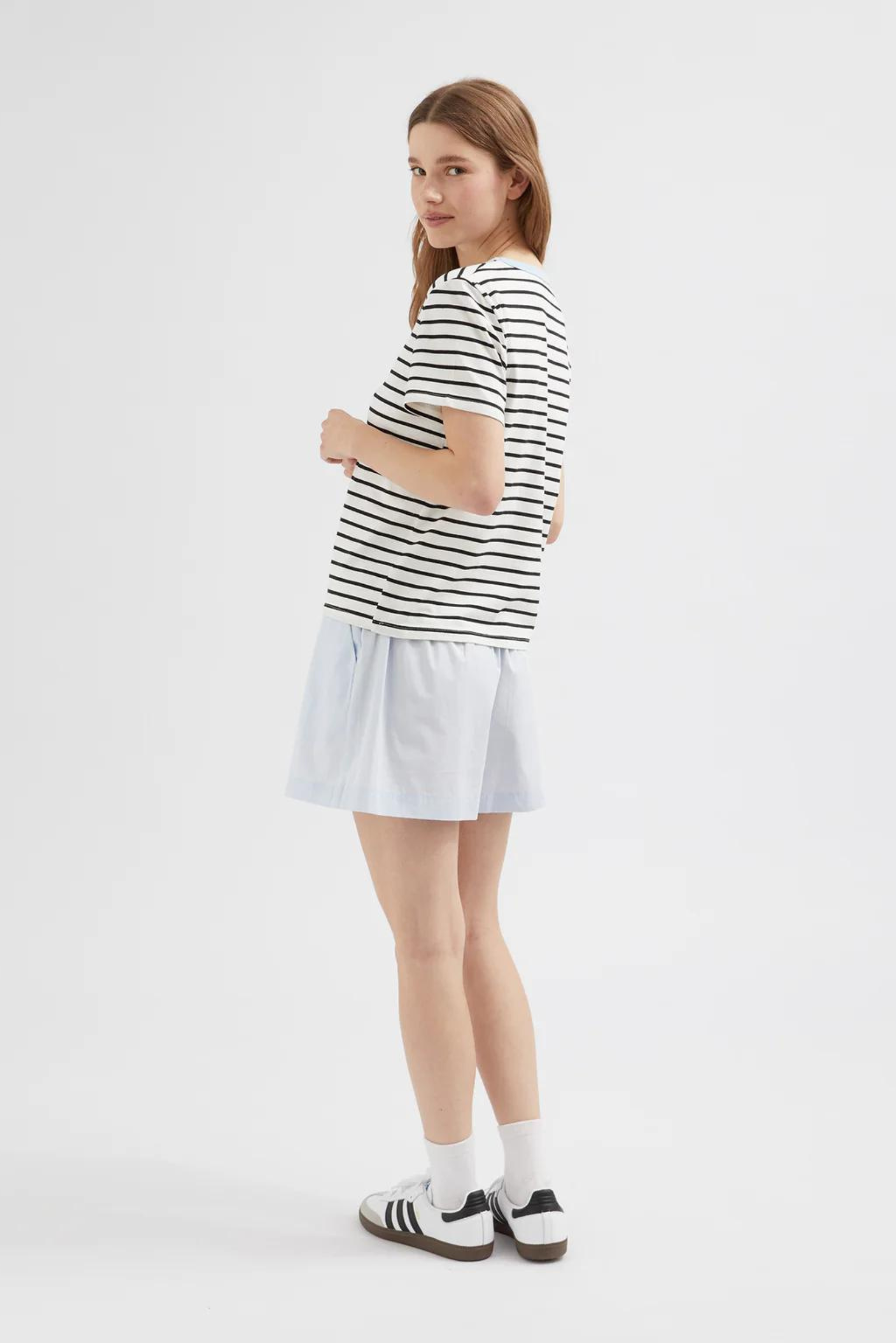 Striped Tee - Black & White