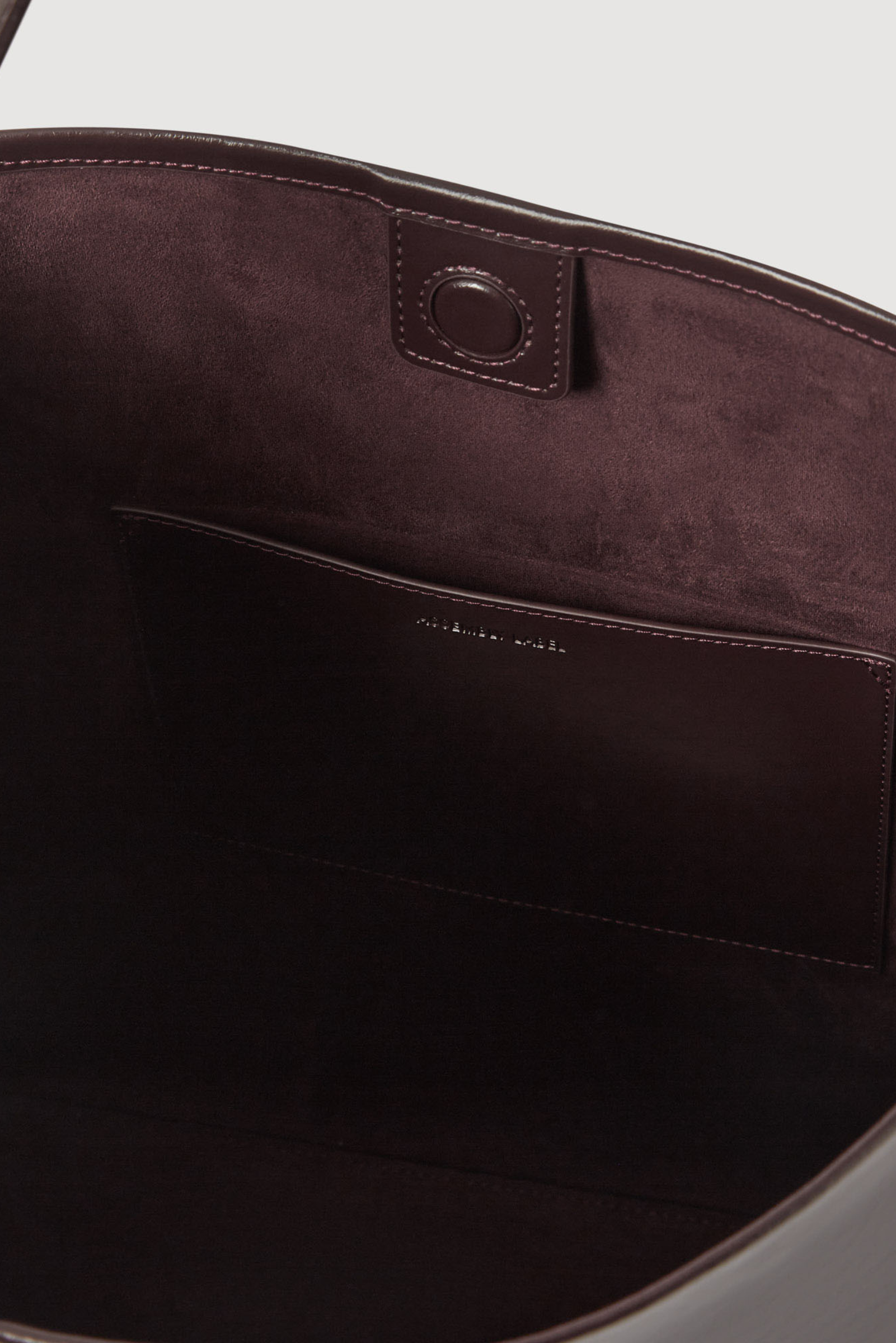 Nova Leather Shoulder Bag - Wine