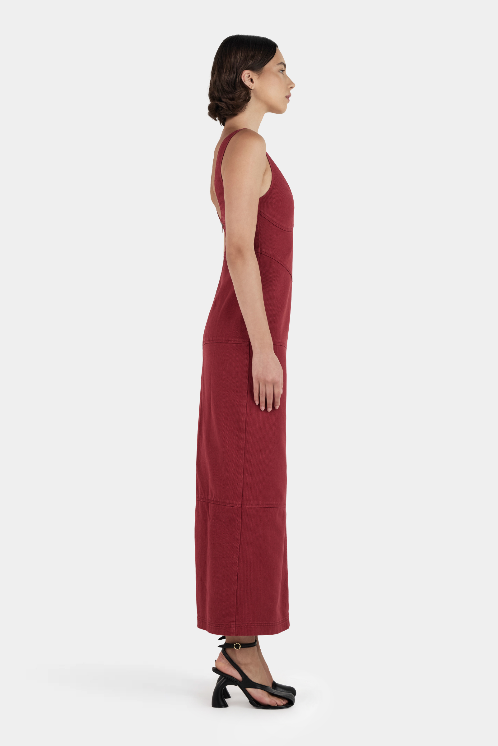 Angelique Denim Dress - Chilli