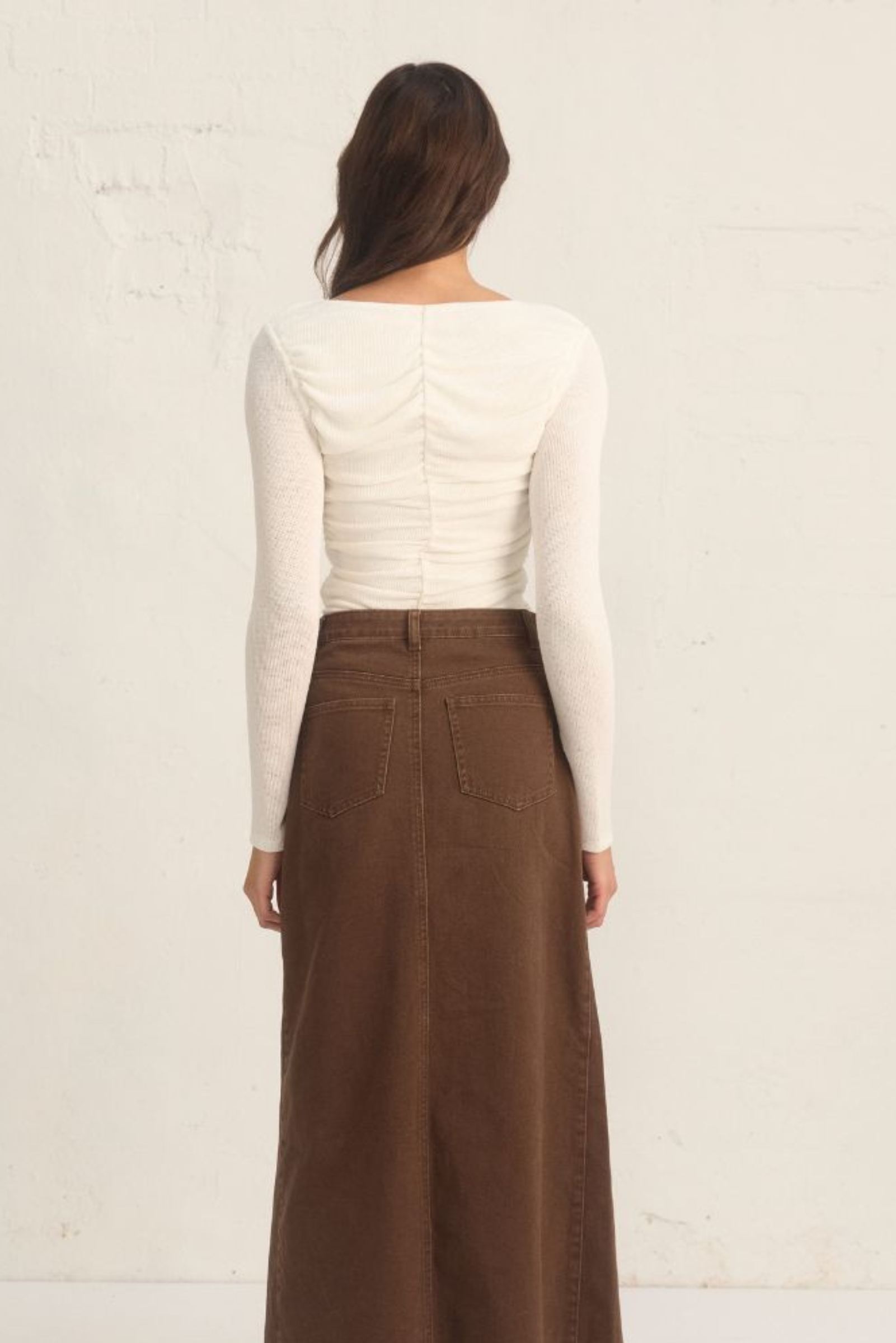 Regenerated Top - Cream