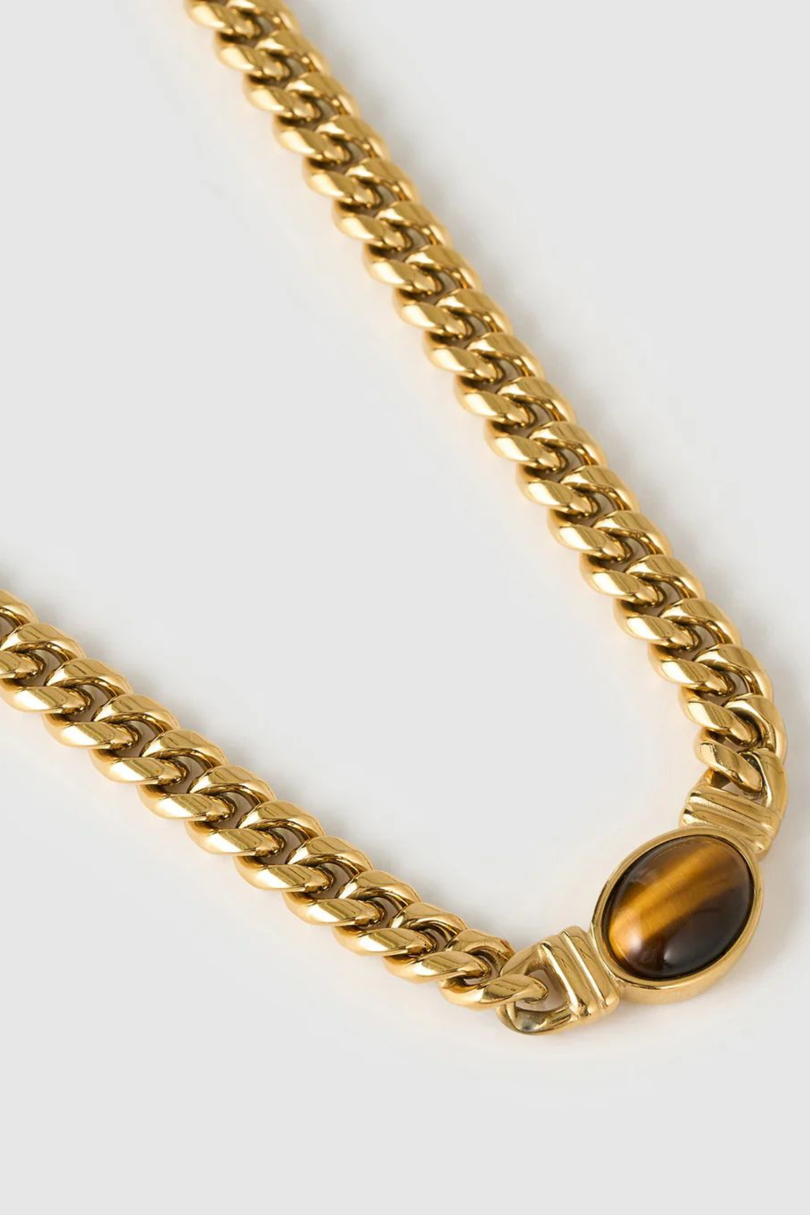 Odette Necklace - Tigers Eye