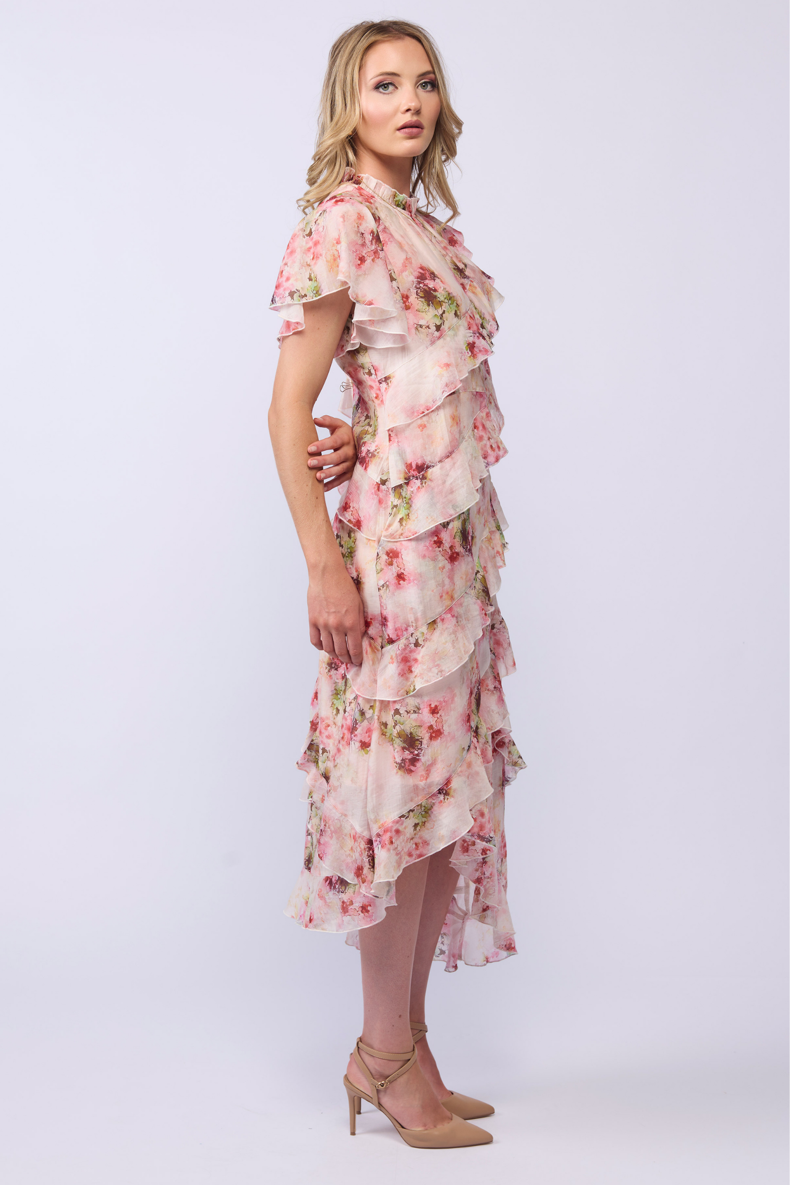 Freda Dress - Carnation