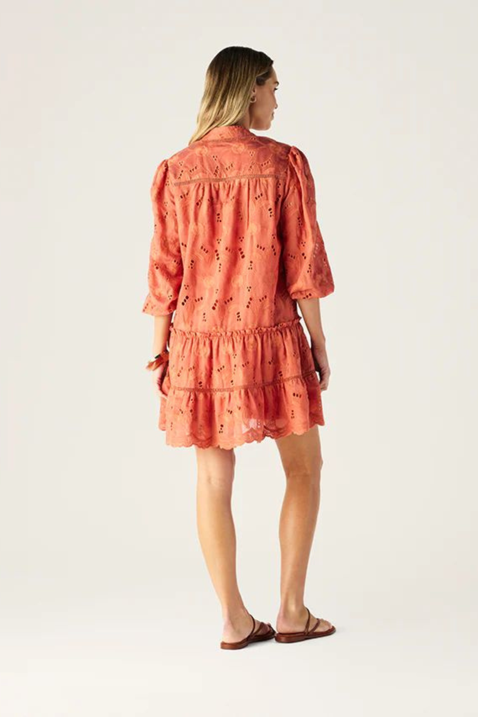 Loretta Mini Dress - Hibiscus