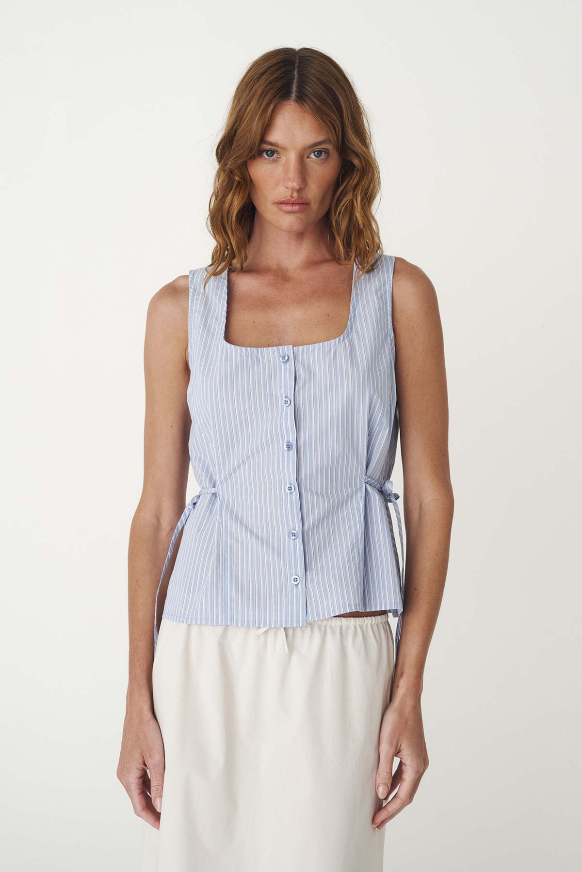 Dandy Top - Blue Stripe