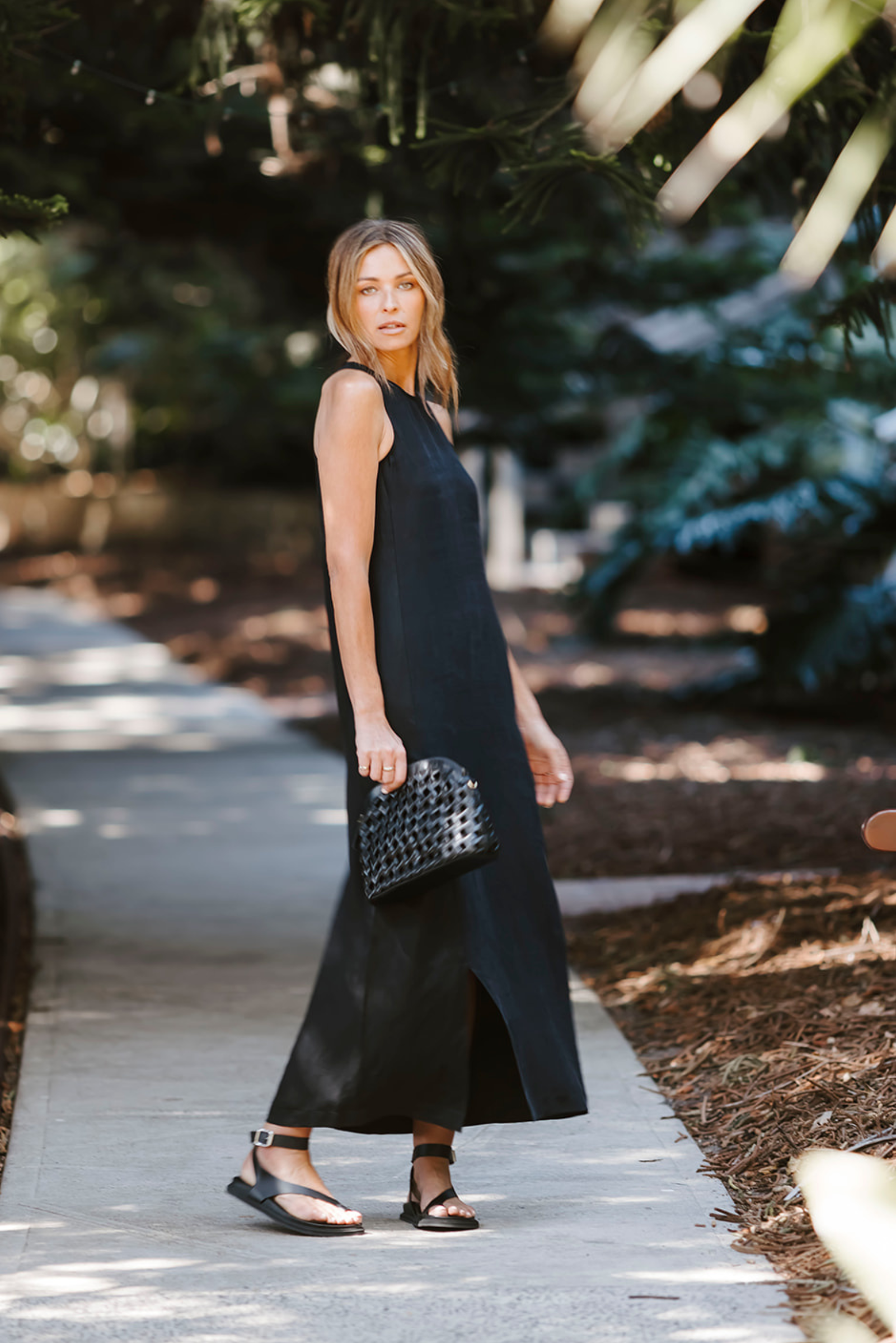 Aria Maxi Dress - Black