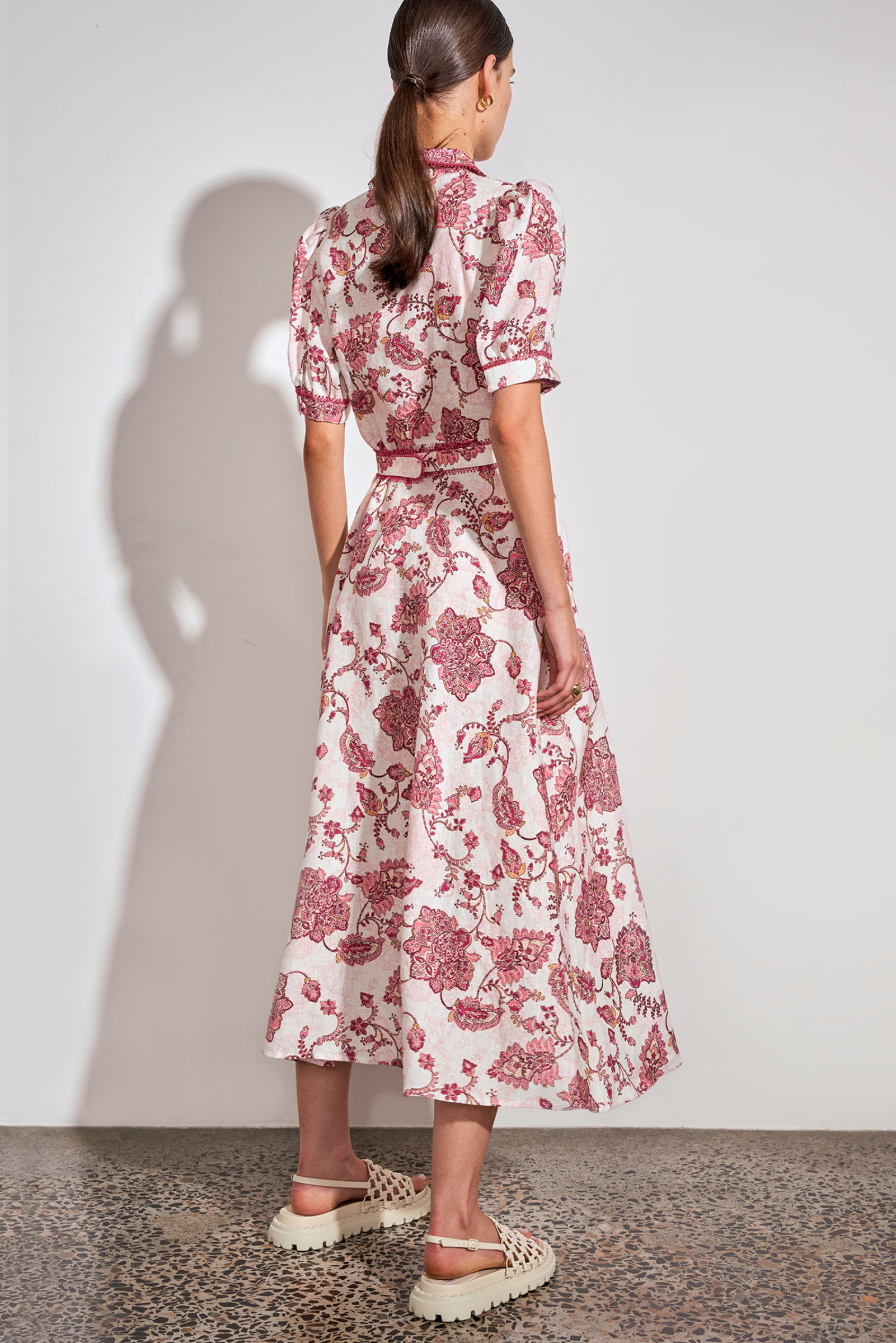 Admire Dress - Rose Paisley