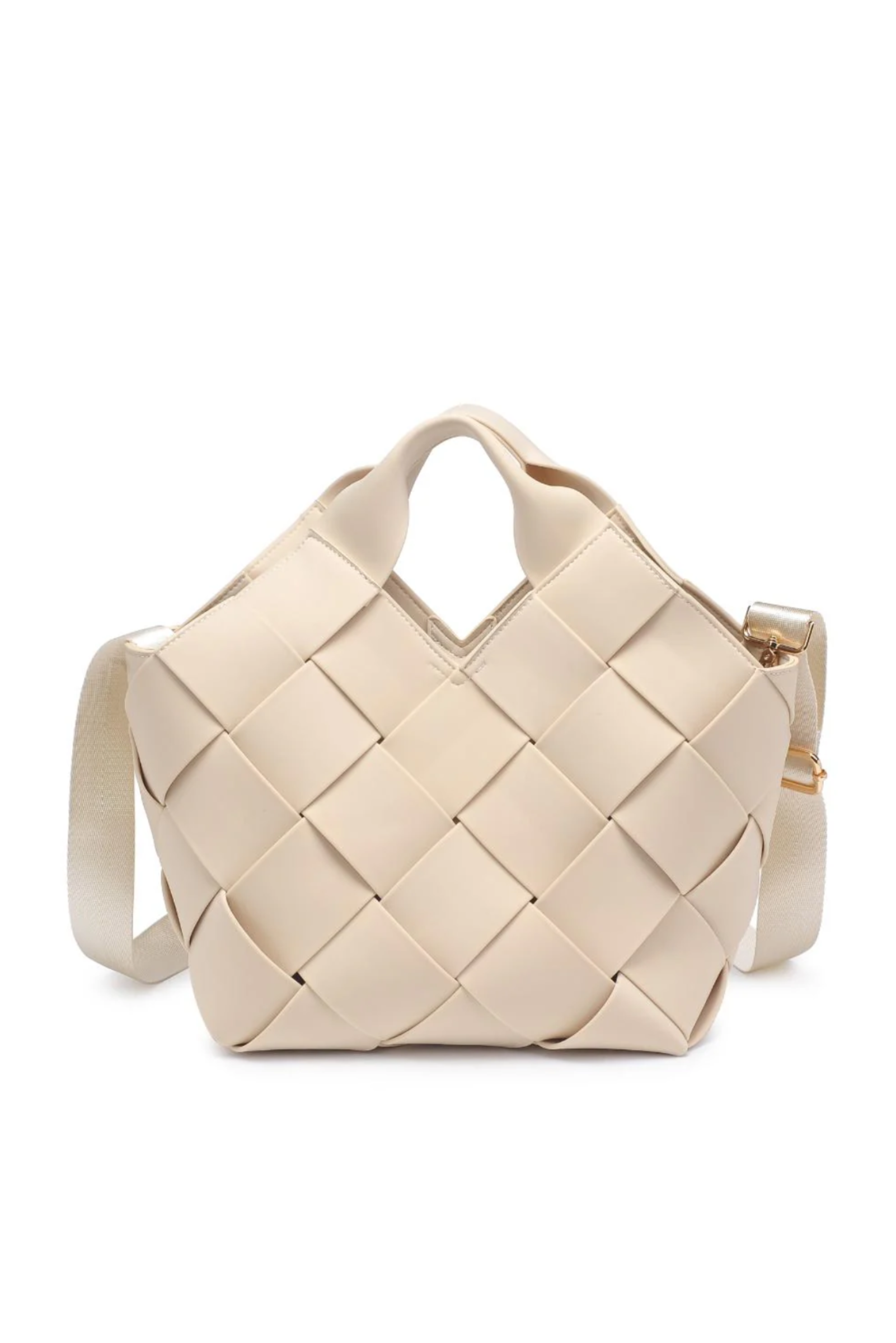 Resilience Woven Neoprene Bag - Cream