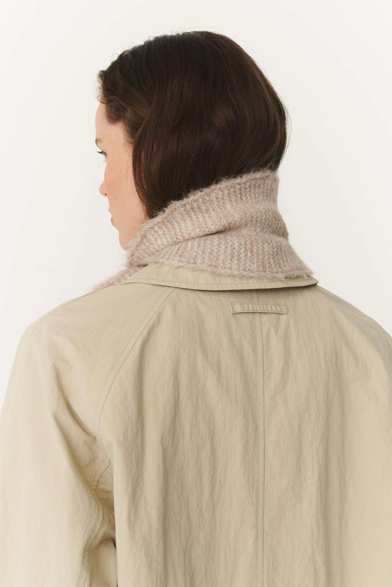 Noa Knit Neckerchief Scarf - Fawn Marle
