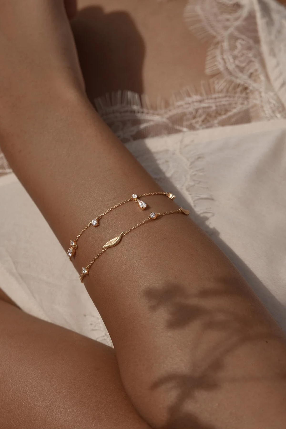 No Rain No Flowers Bracelet - Gold