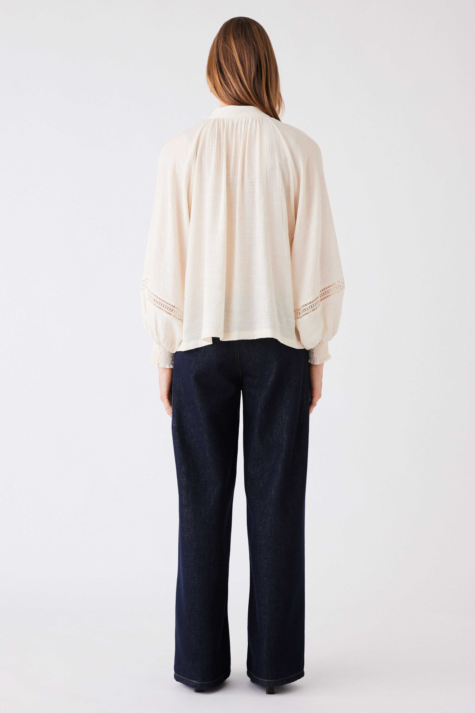 Jupiter Lace Blouse - Ivory