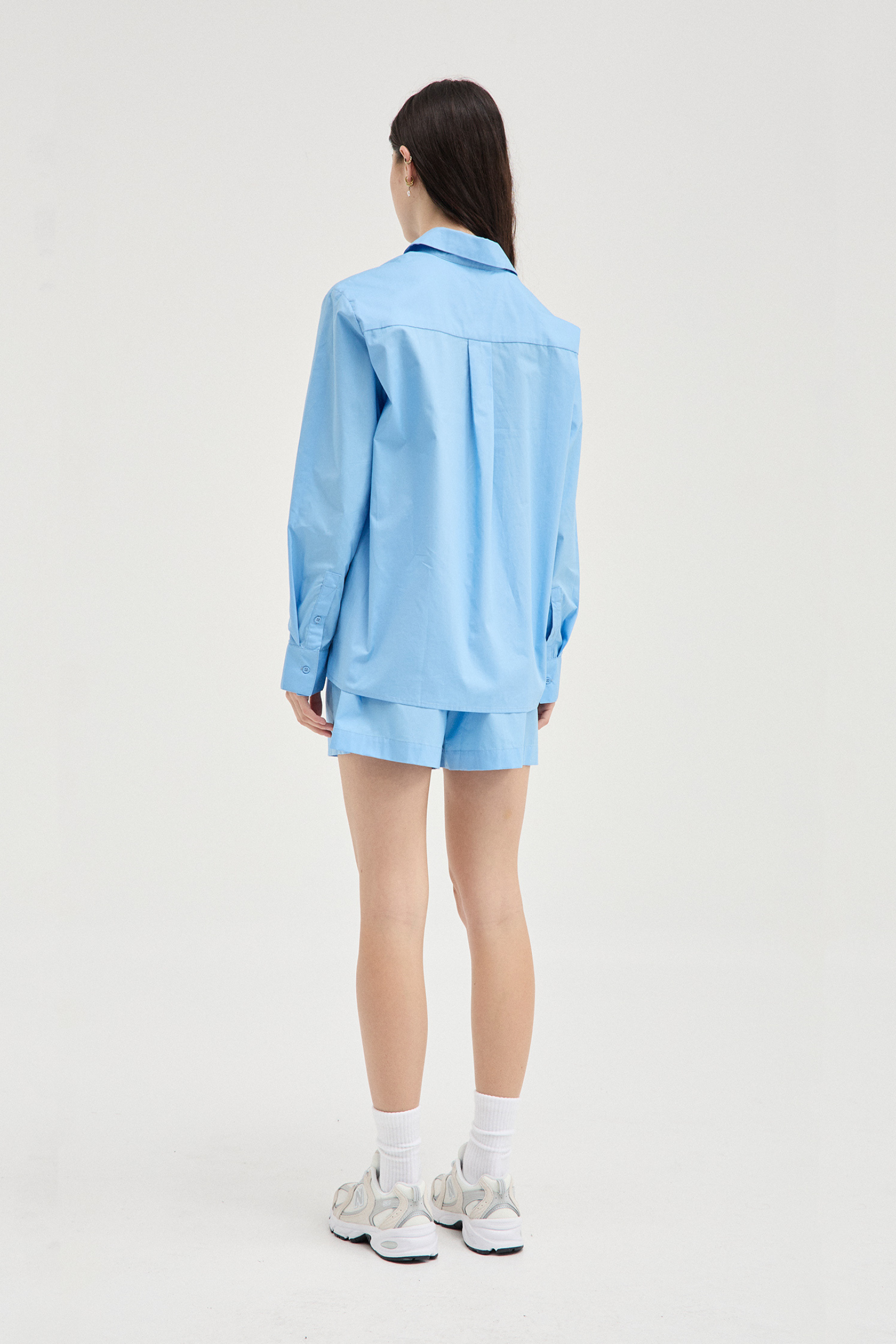 Cotton Shirt - Blue