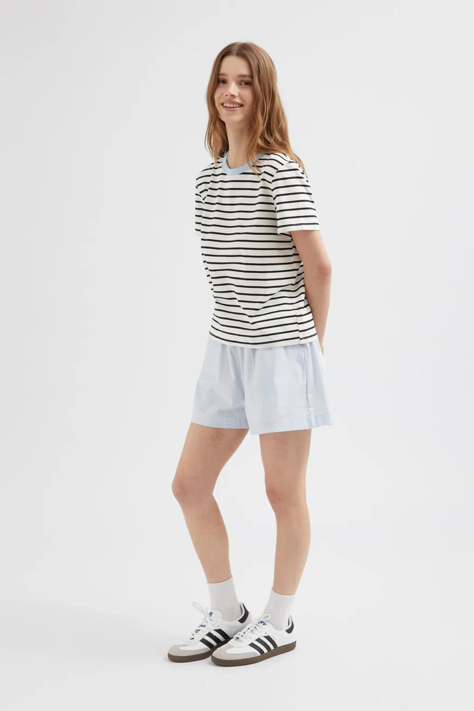 Striped Tee - Black & White