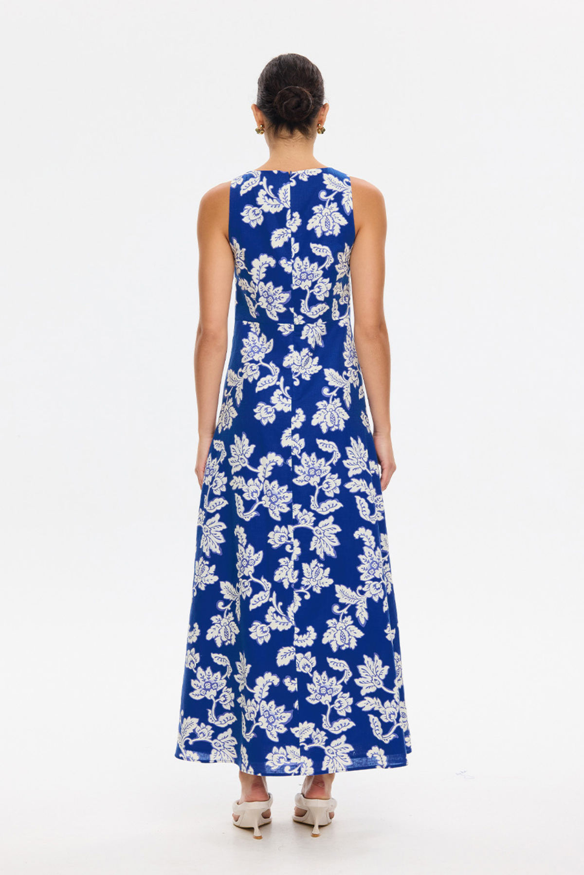 Linda Maxi Dress  - Blue