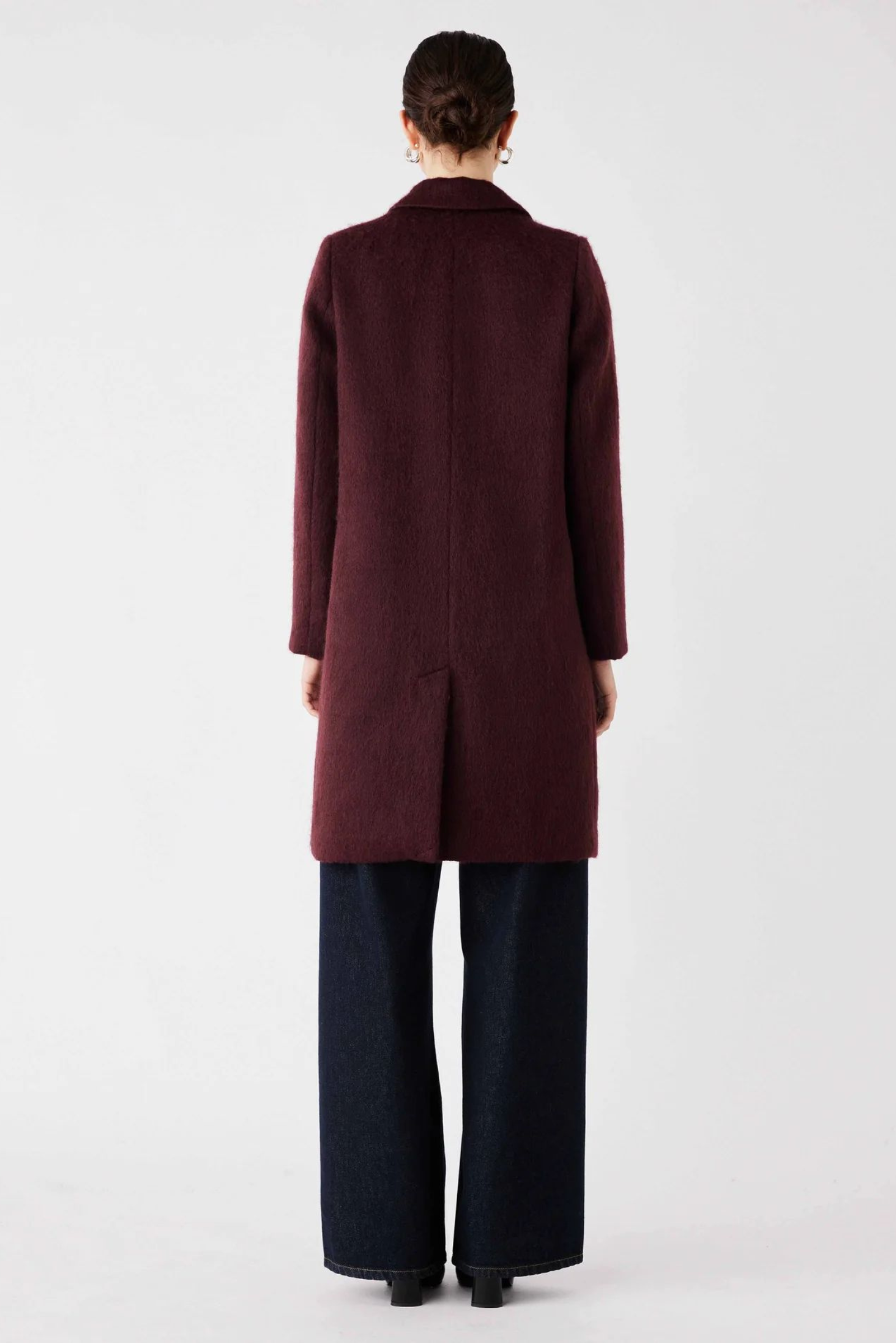 Venice Coat - Wine